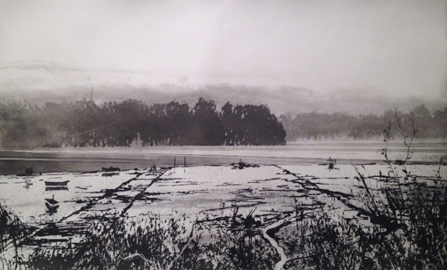 Norman Ackroyd RA | THE STOUR IN WINTER | | Summer Exhibition Explorer