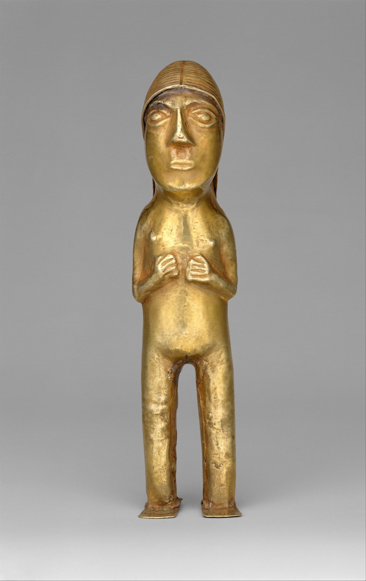 Inca Gold Female Figurine (Illustration) - Ancient History Encyclopedia