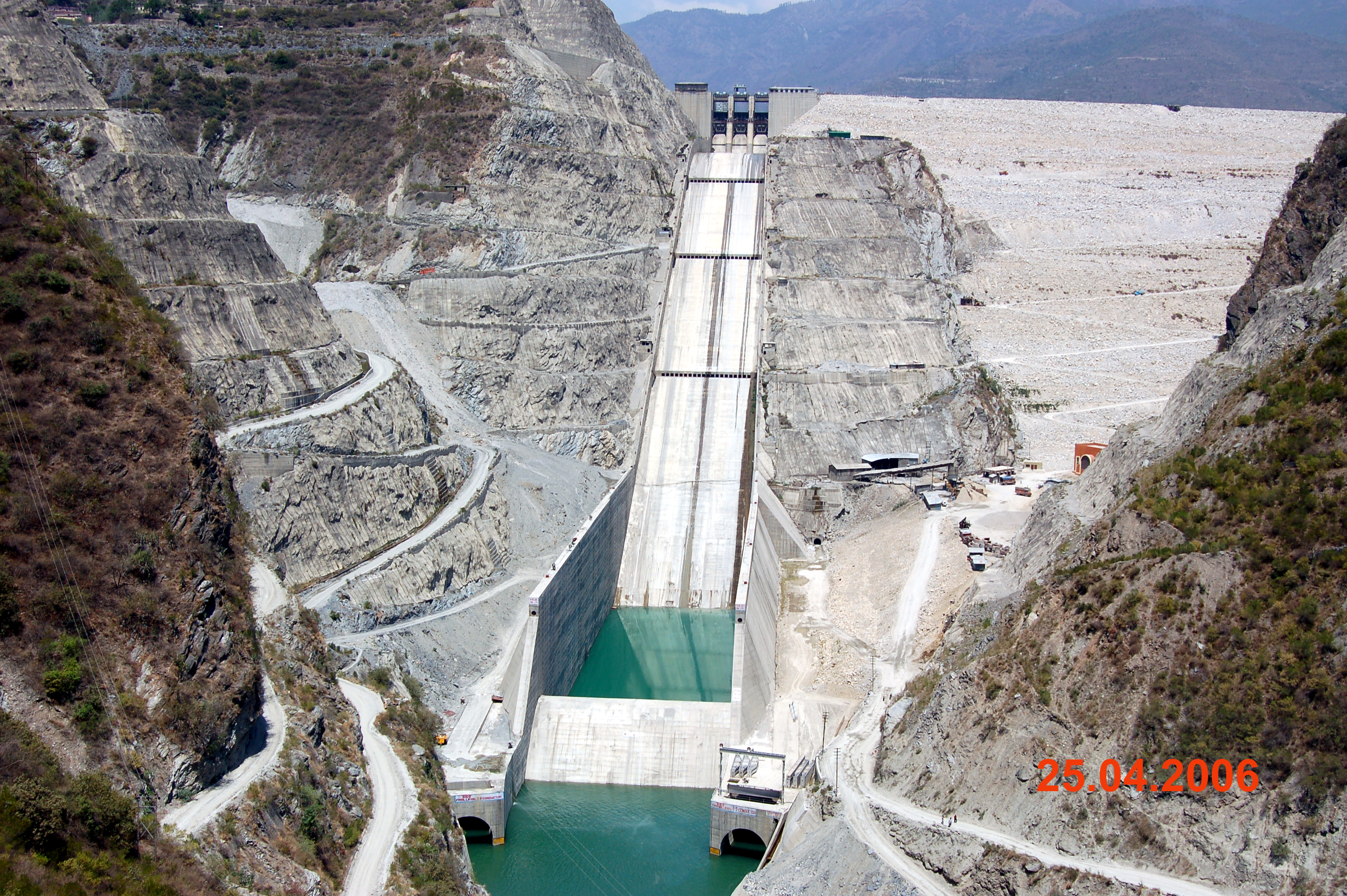 Tehri Dam in Uttarakhand, India