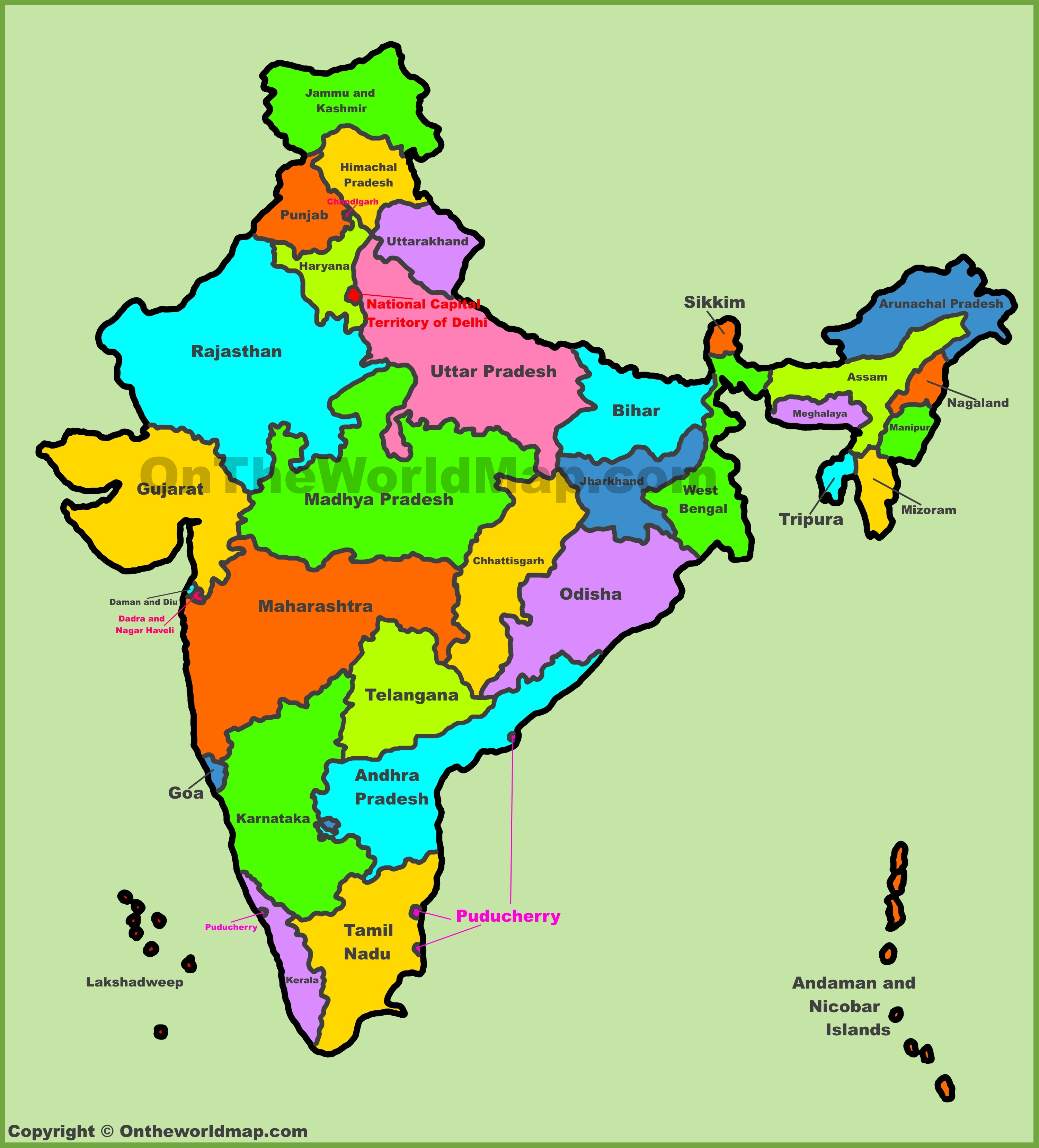 India Maps | Maps of India ﻿