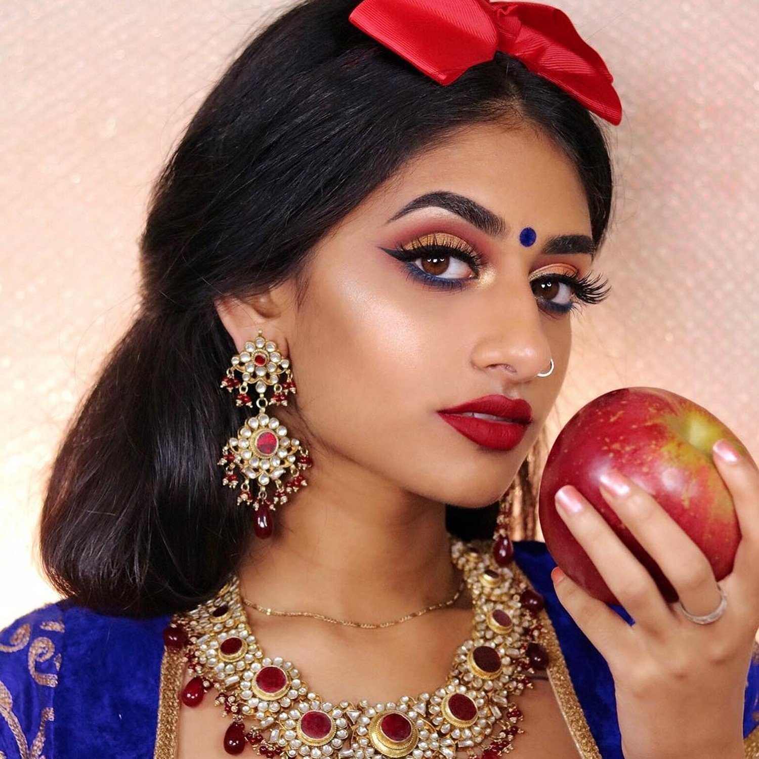 Disney Princesses With Indian Makeup | POPSUGAR Beauty UK