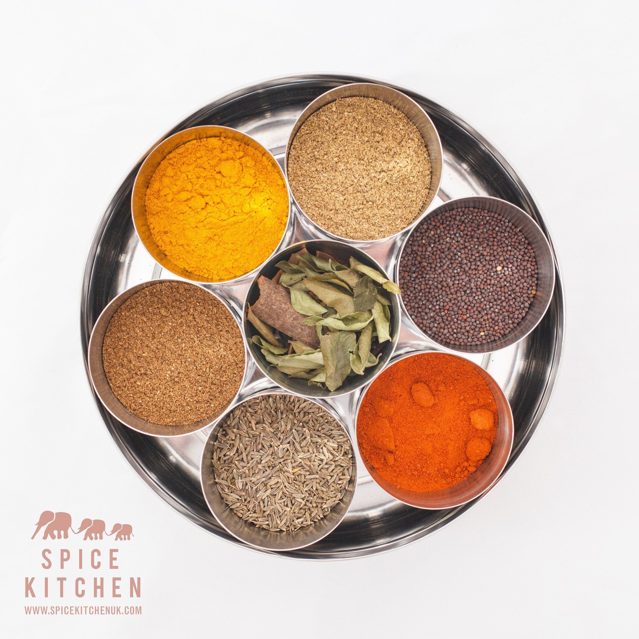 Masala Dabba | Spice Tin | Authentic Spices by Spice Kitchen UK ...