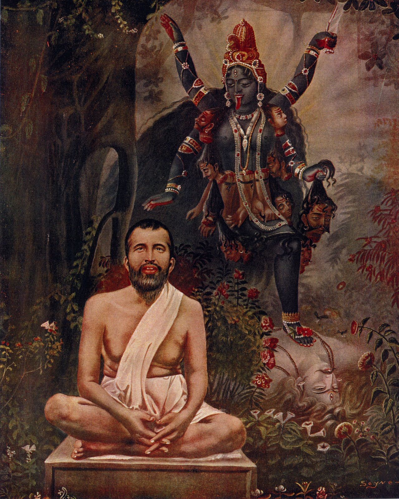 Sri Ramakrishna, the Godman who lived at the Dakshineswar Kali ...