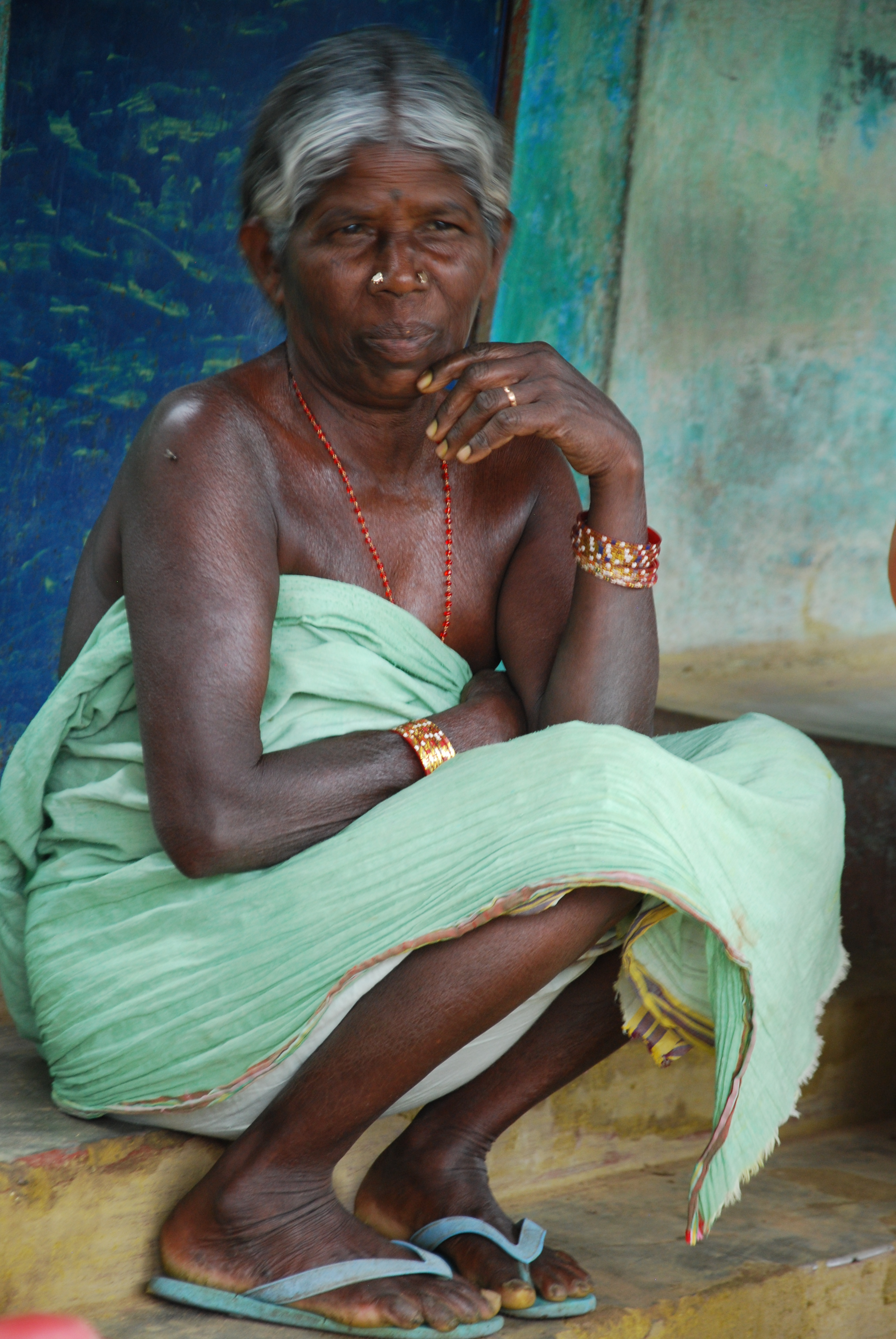 The beauty of old tribal women – Go India, go future!