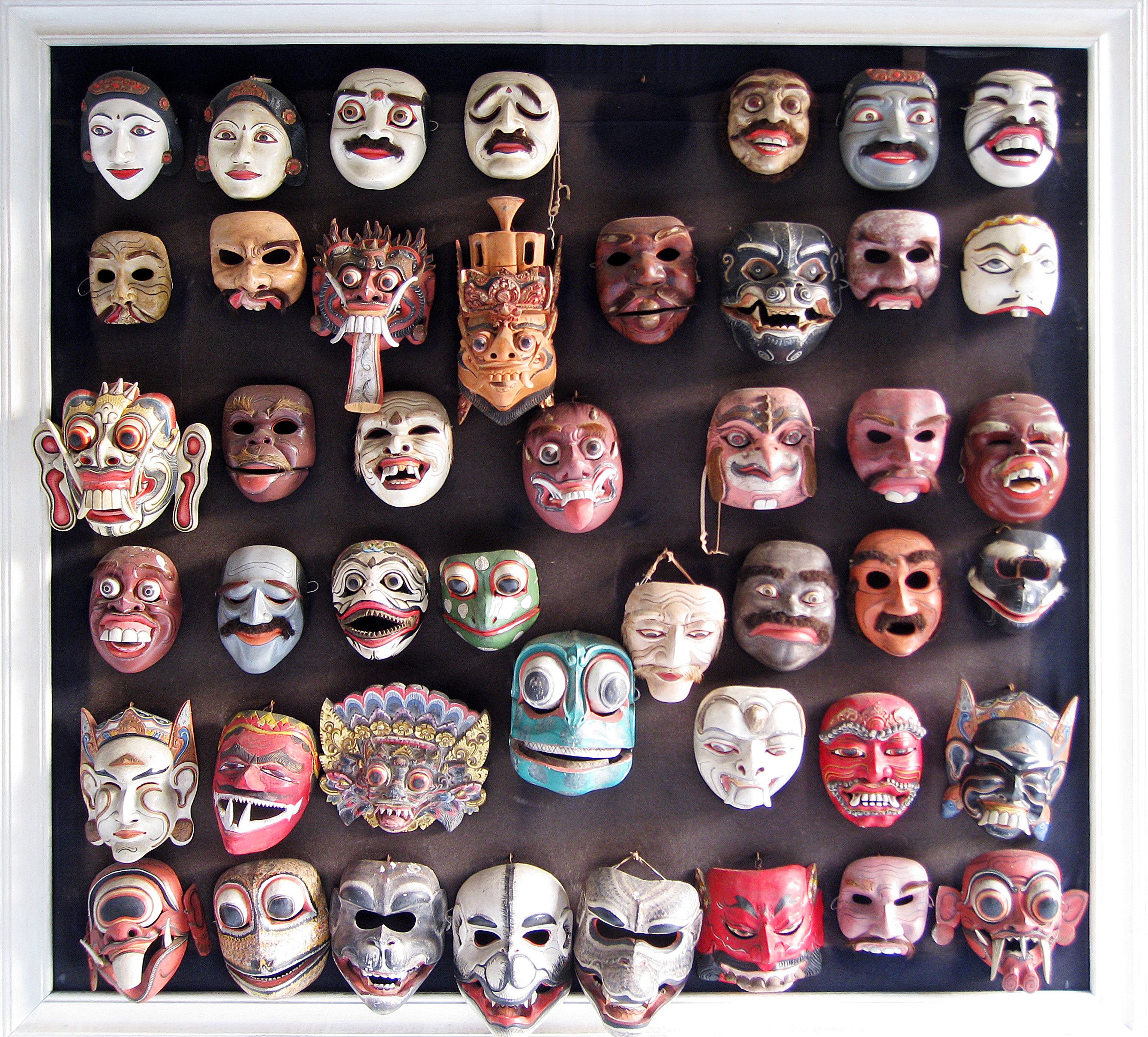 Balinese Wooden Mask of Bali | Indonesia Souvenirs