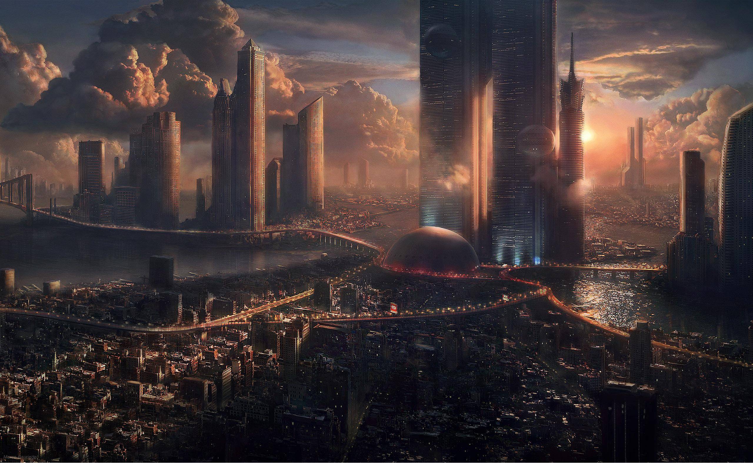 Industrial city of the future. : pics