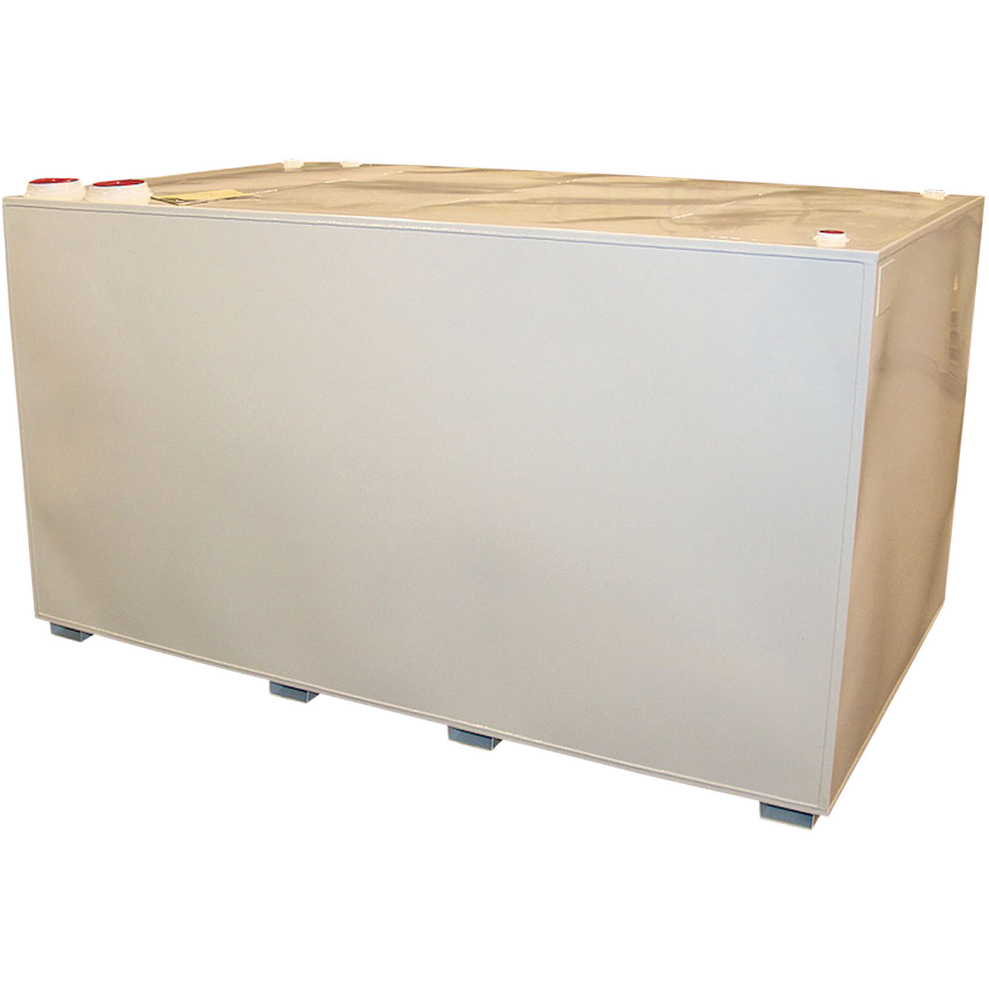 Midwest Industrial Tanks Double-Wall Storage Fuel Tank — 1000-Gallon ...