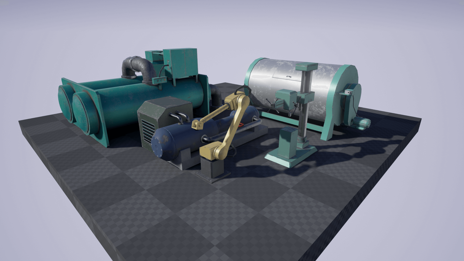 Industrial Machines by 7th Dimension in Props - UE4 Marketplace