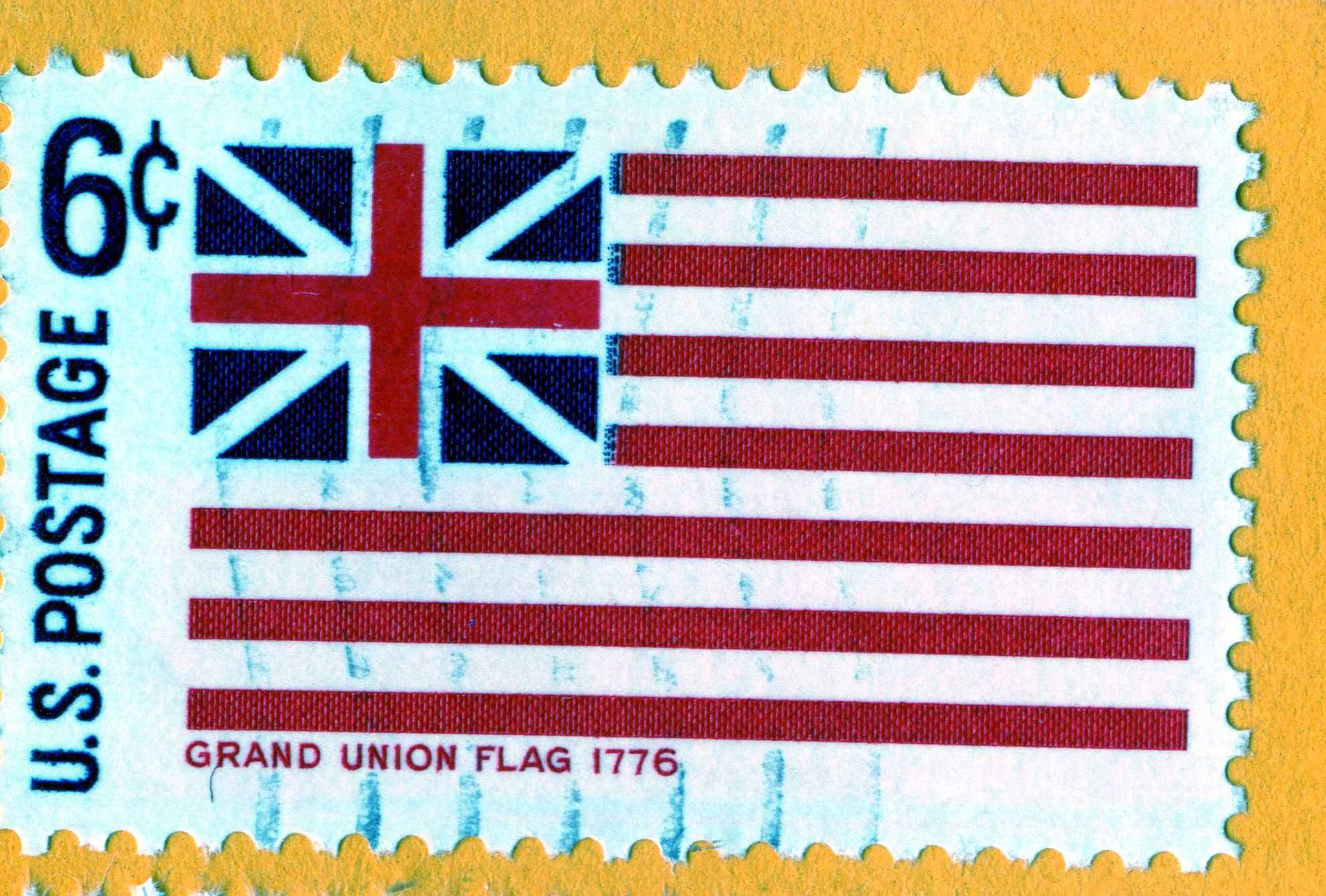 1776 Grand Union Flag, USA | Postage Stamps--USA | Pinterest | Grand ...