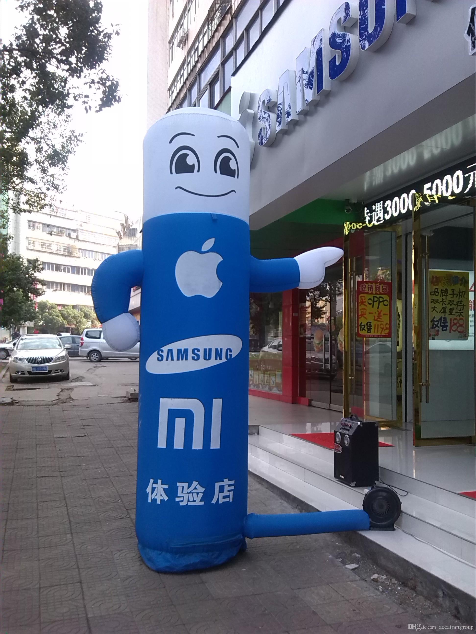 Mobile Phone Shop Decoration Inflatable Pillar for Advertising with ...