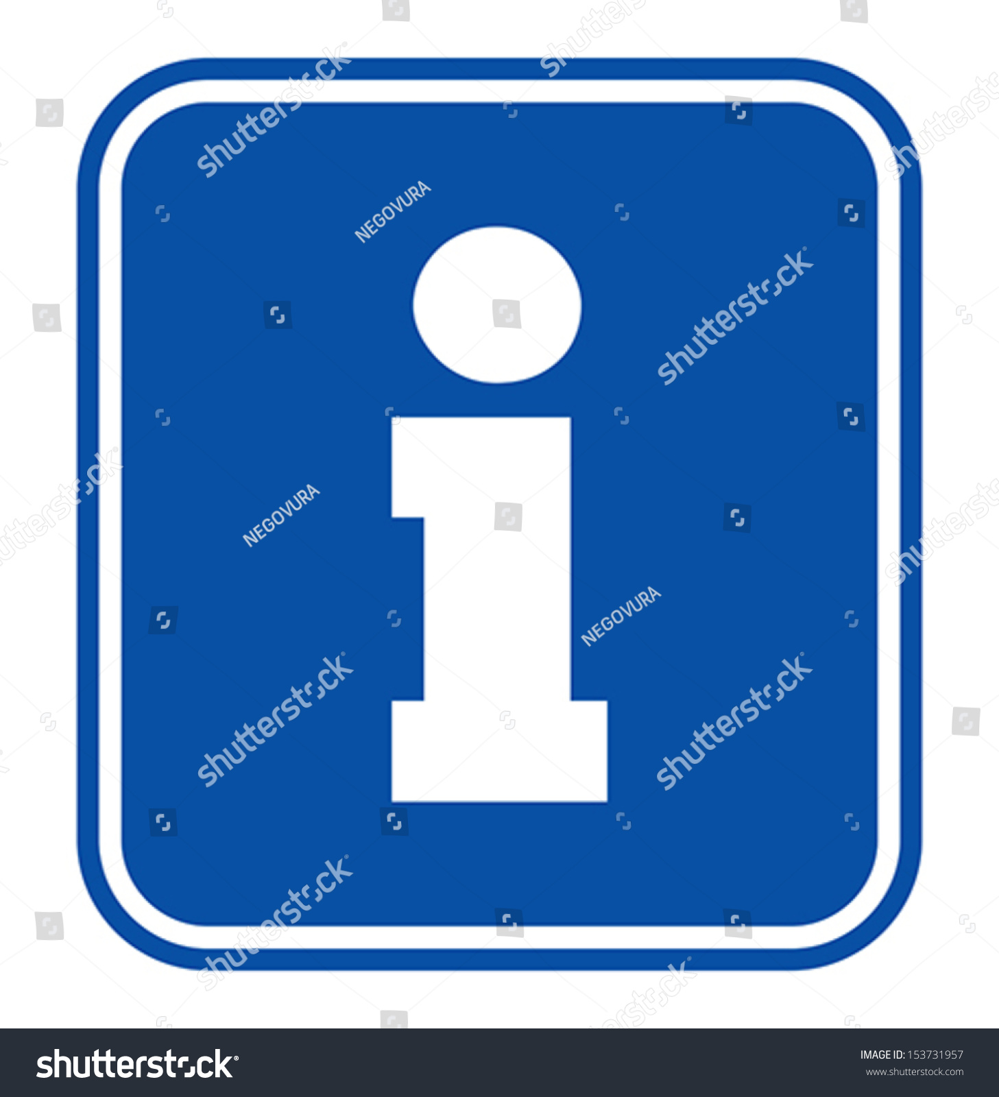 Tourist Information Sign Stock Vector HD (Royalty Free) 153731957 ...