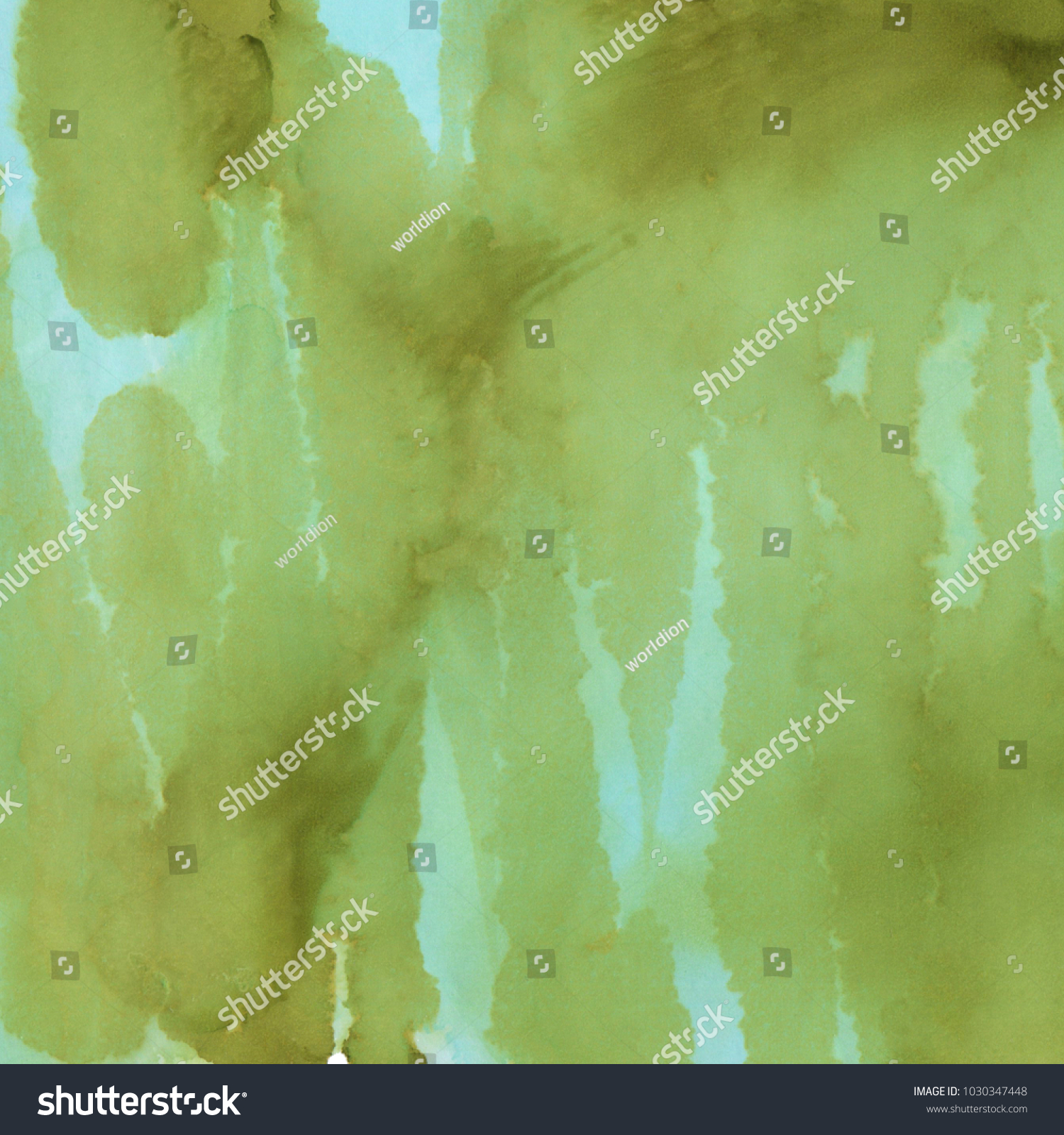 Painted Spring Background Abstract Ink Texture Stock Illustration ...