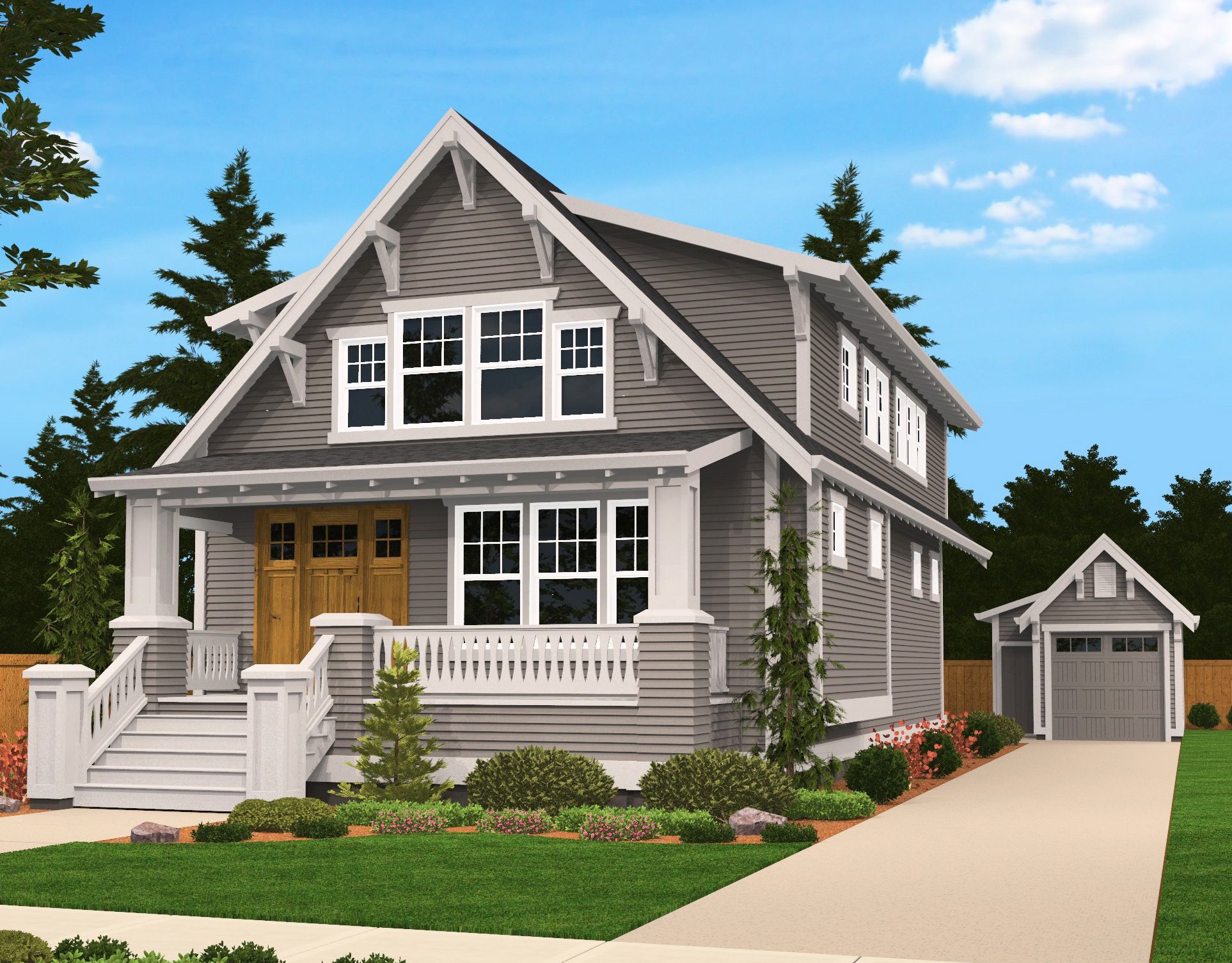 Plan 85058MS: Handsome Bungalow House Plan | Bungalow, Lofts and Pdf