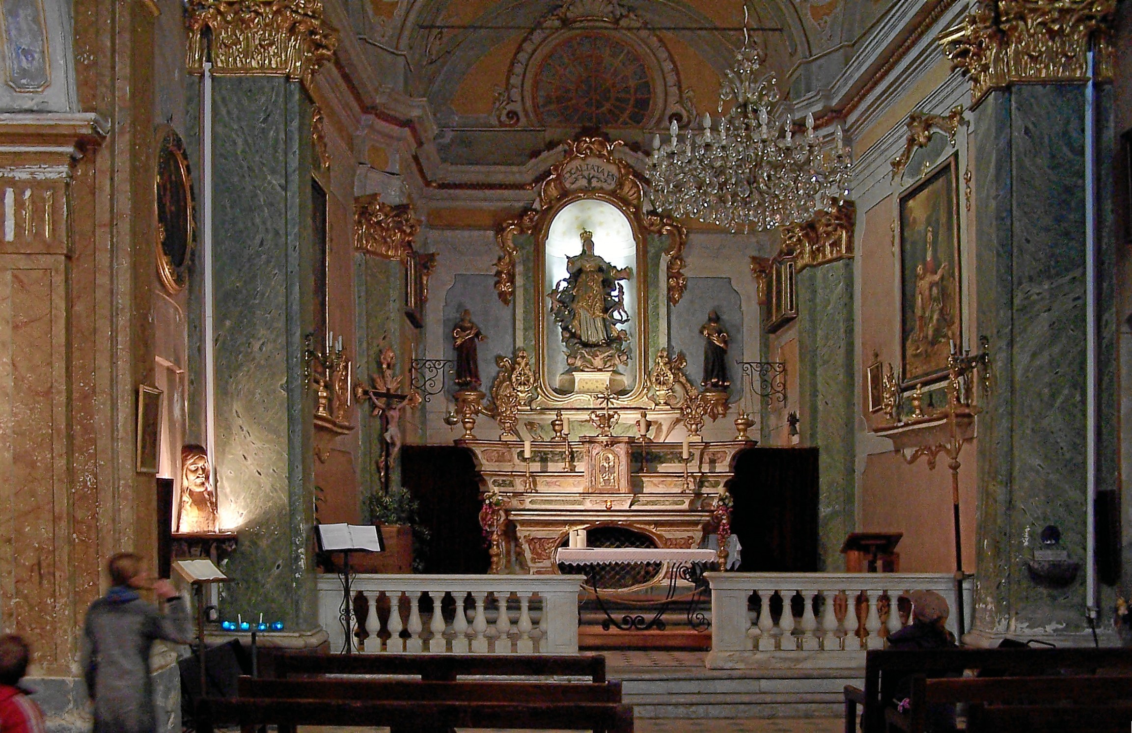 Inside the church photo