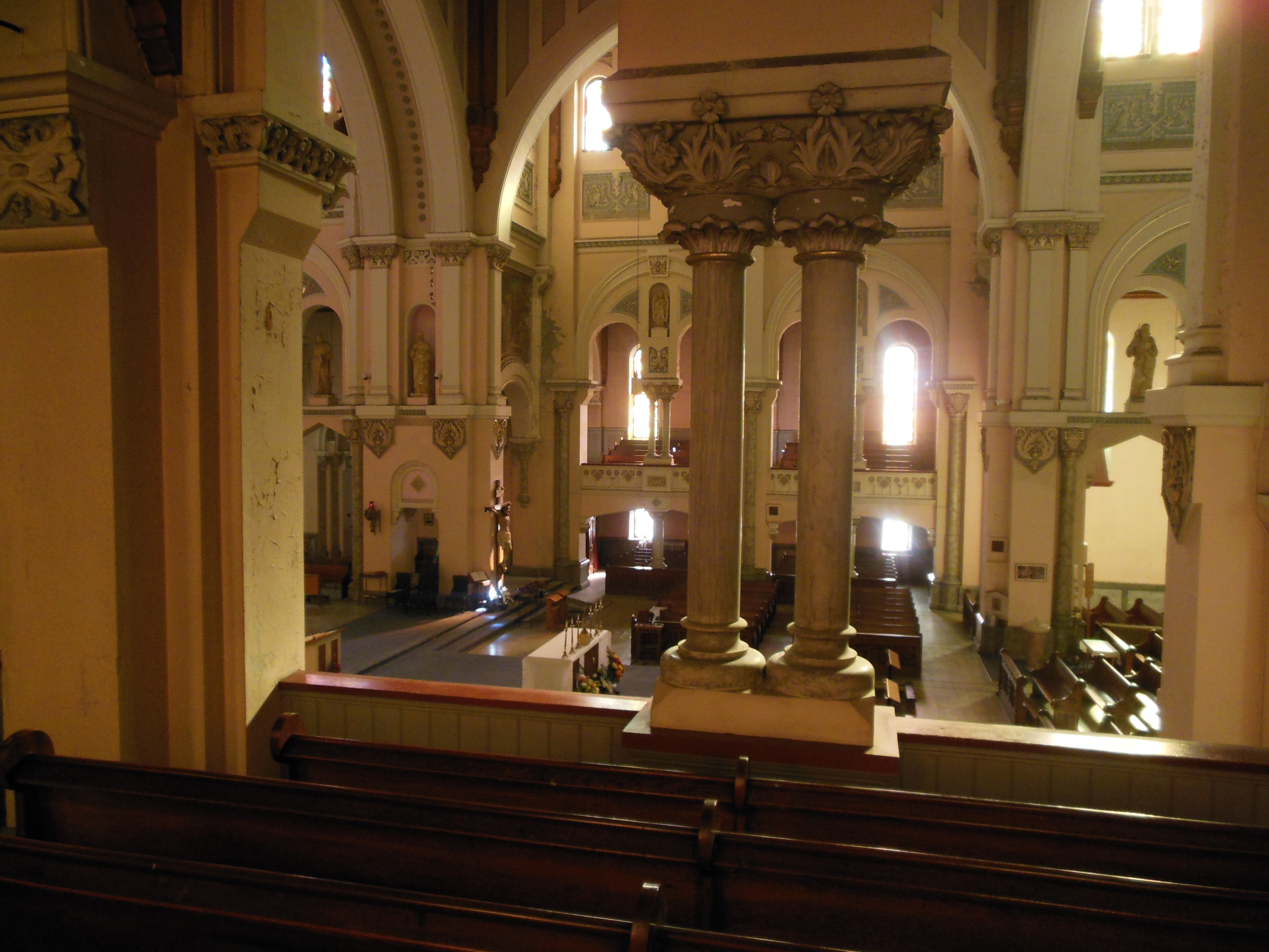 Inside the church | Saint Anne's Parish