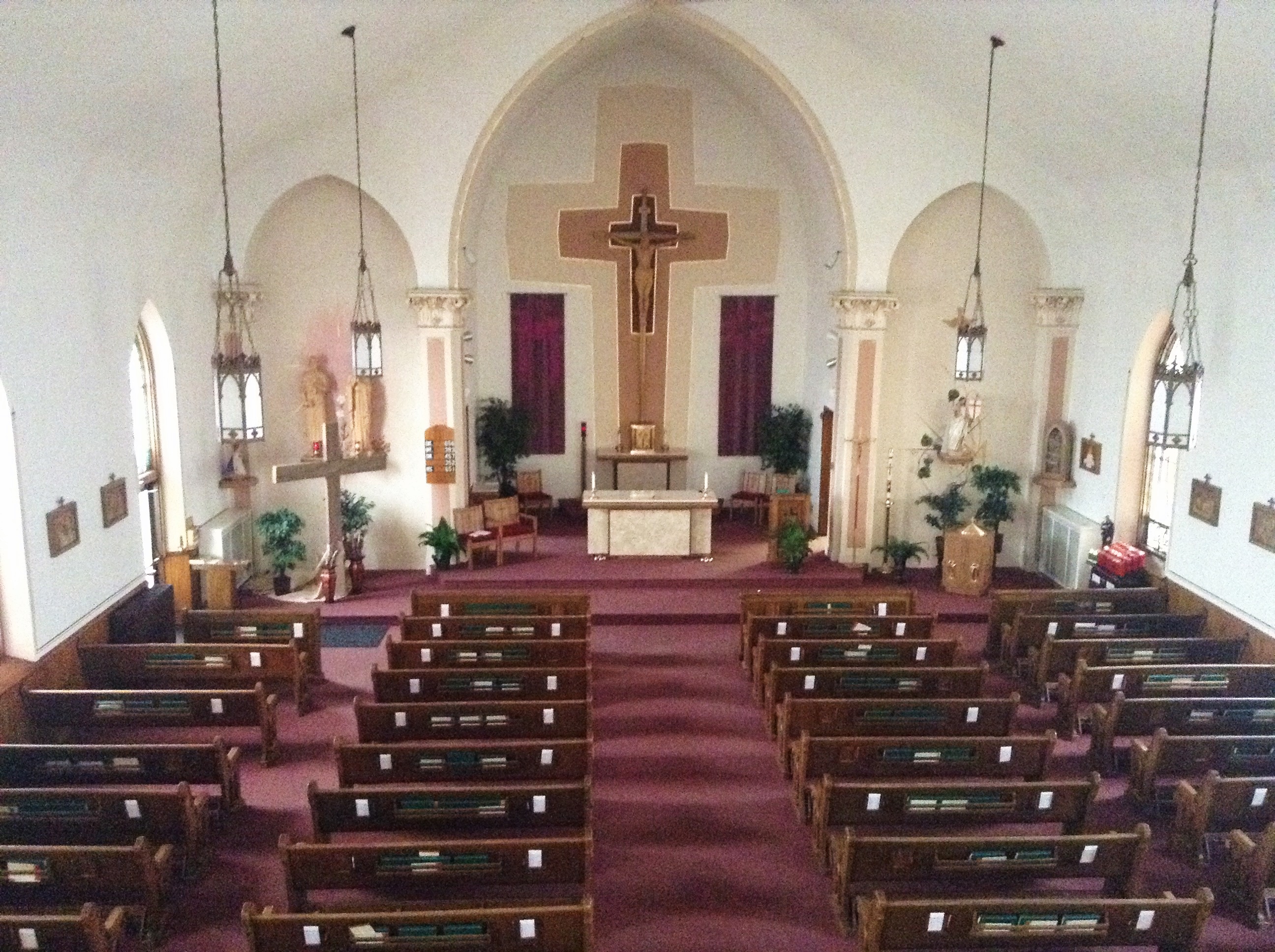 Inside of HNM Church | Holy Name of Mary Catholic Church Door County