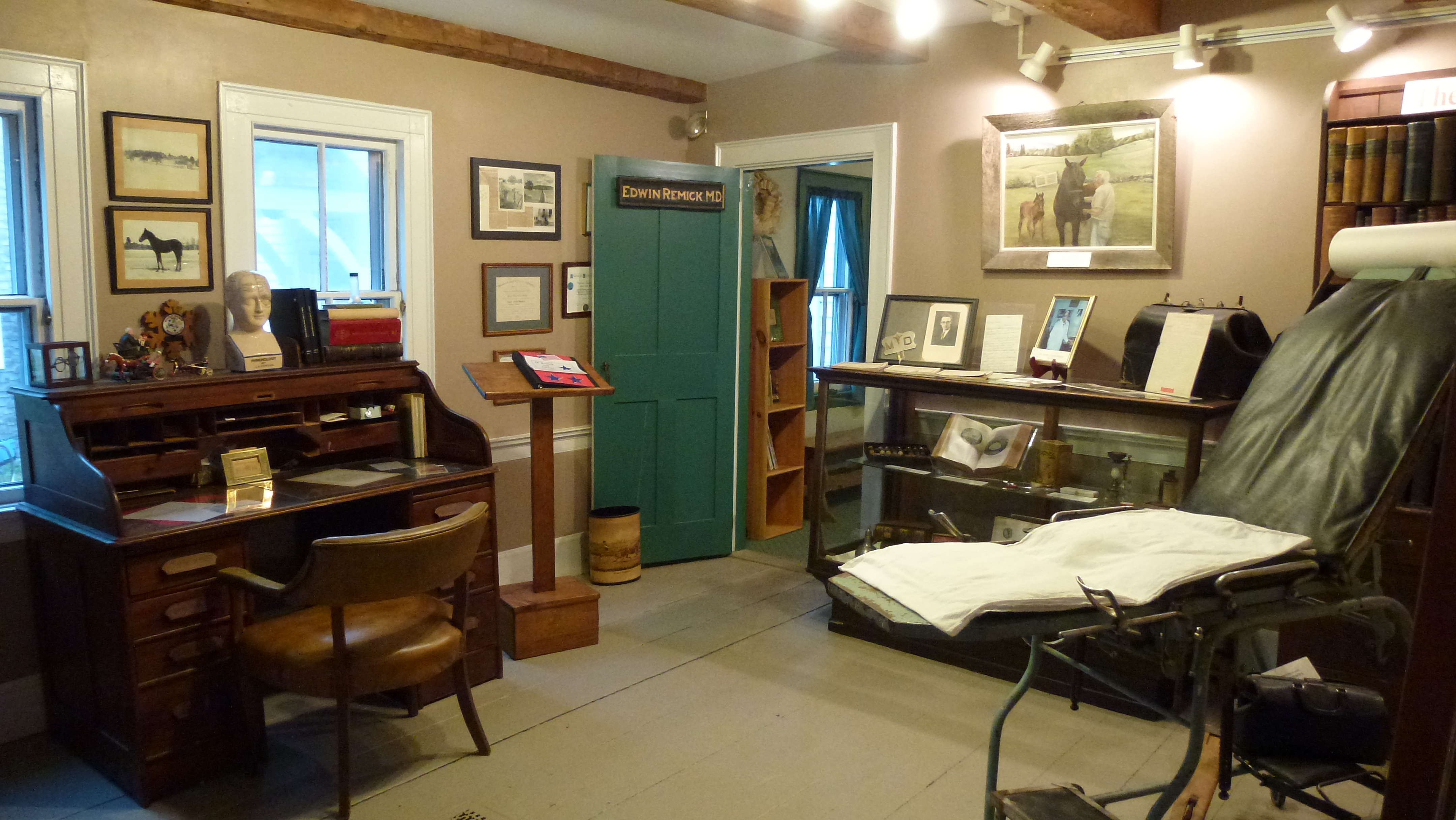 File:Remick Country Doctor Museum 02 - the doctor's office inside ...