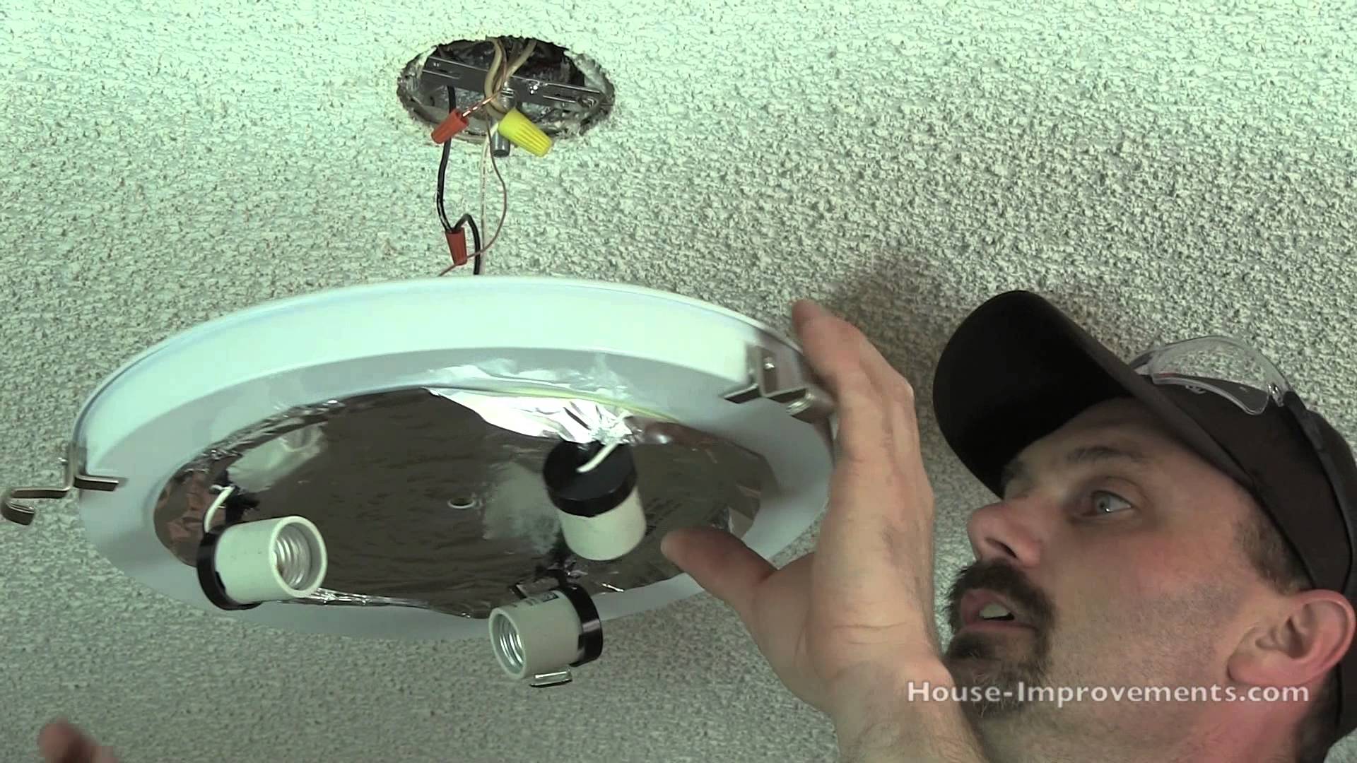 How To Replace A Ceiling Light Fixture - YouTube