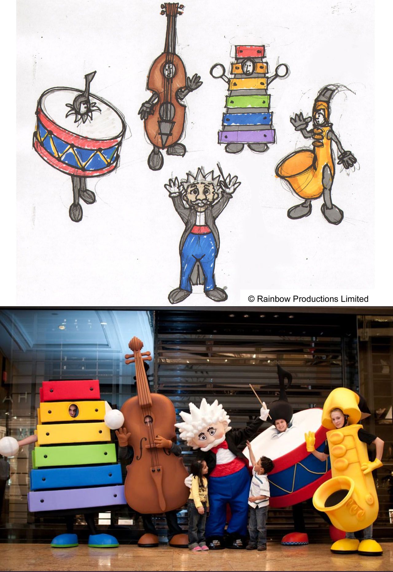 Musical Instruments - UAE #mascot #costume #characters #artwork ...