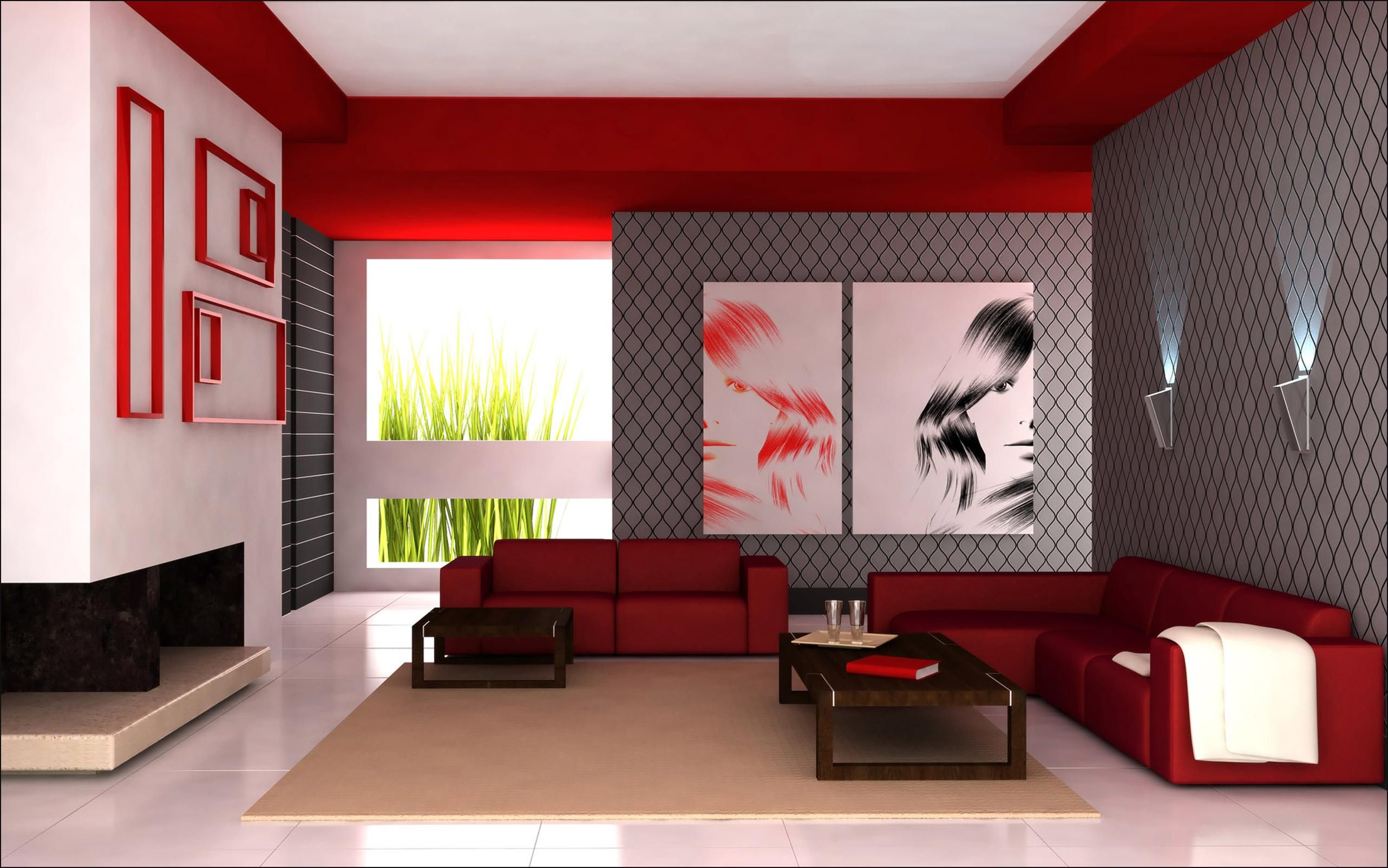 Featured Light Red Living Room Concept Inspiration Sample Interior ...