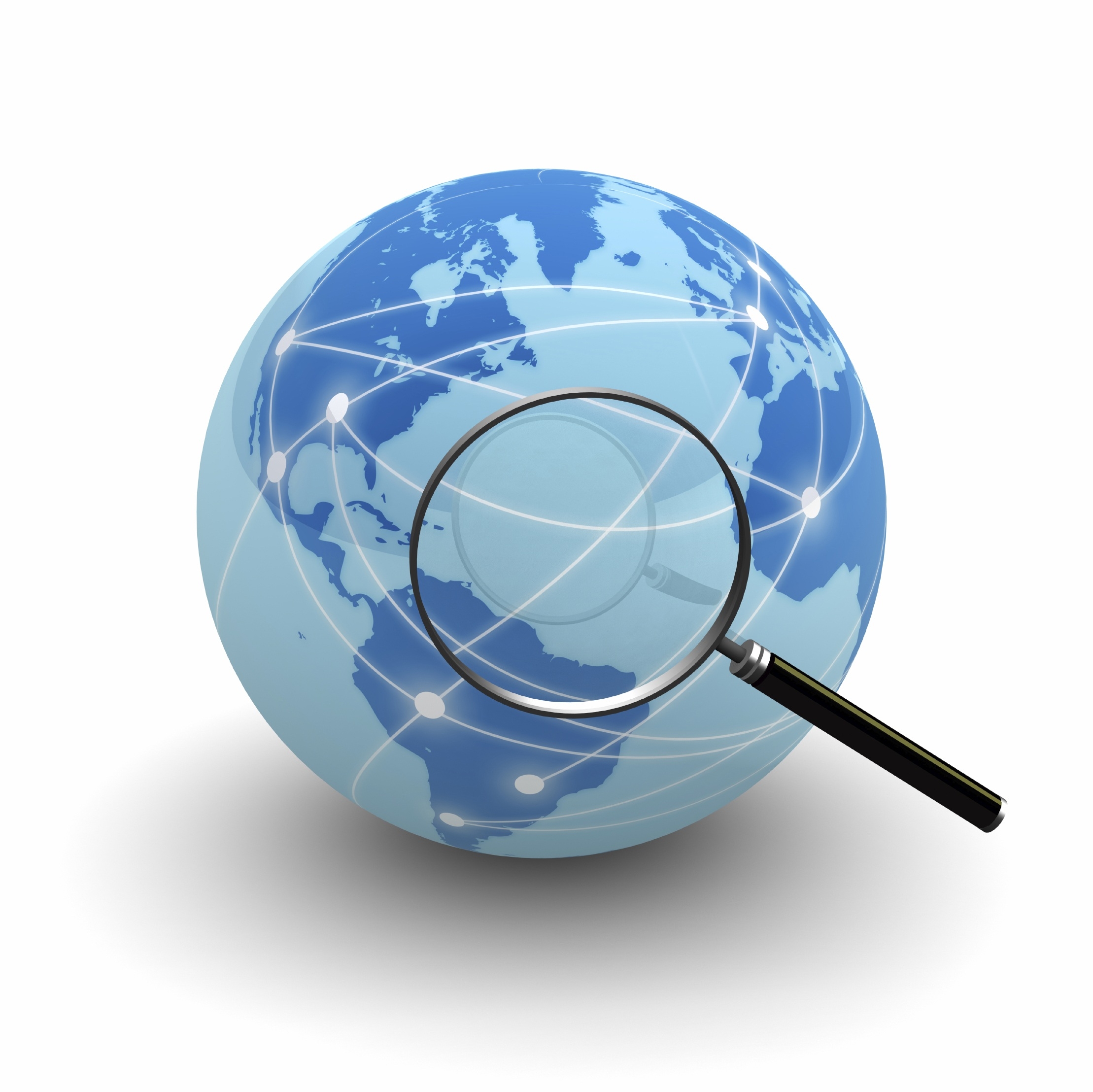 Awesome Of Internet Globe Clipart - Letter Master