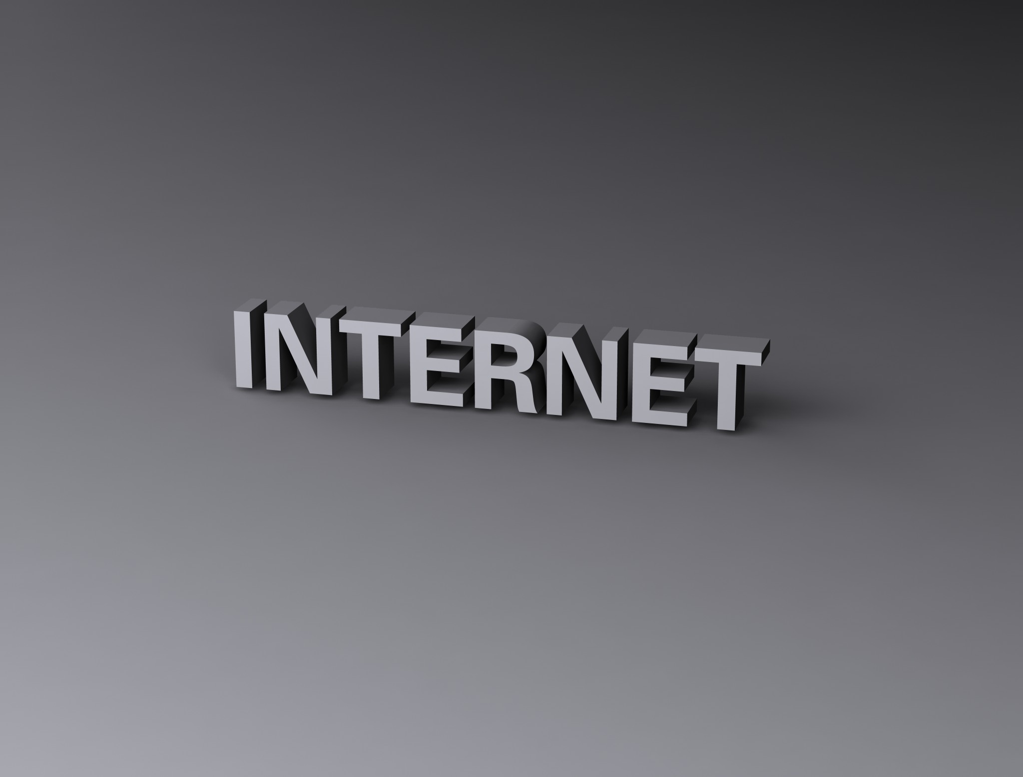 Internet, 3d, Render, Text, Typography, HQ Photo