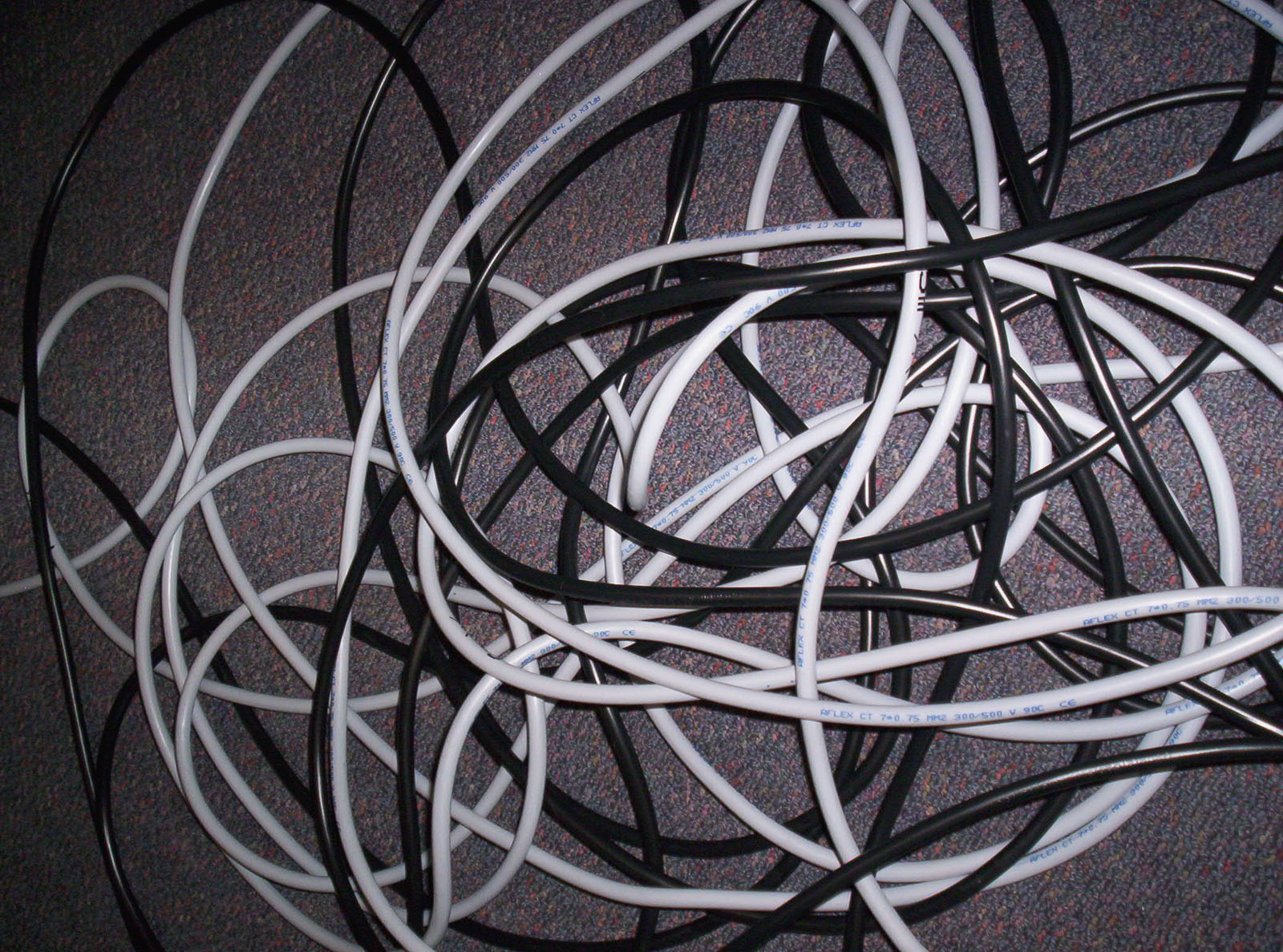 Intersecting Wires, Black, Bspo06, Cable, Communication, HQ Photo