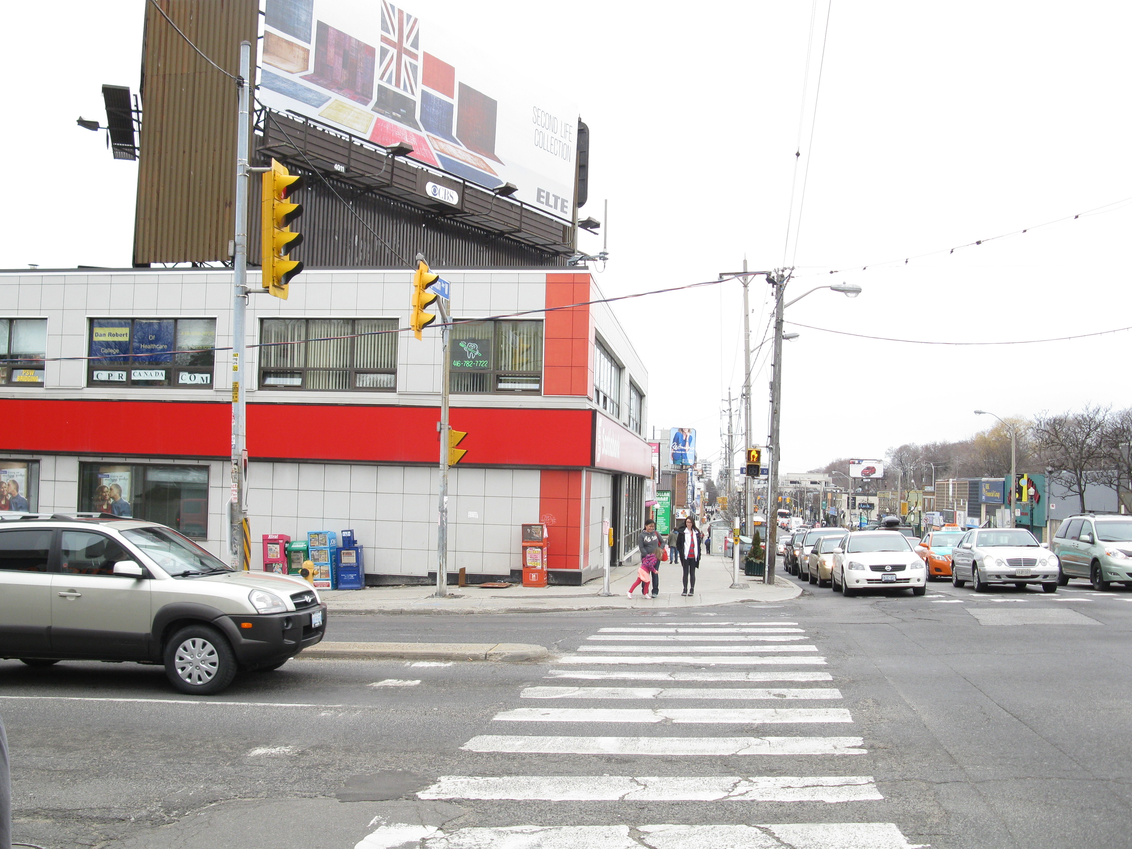 Intersection of bathurst and eglinton, 2013 04 09 -ac photo