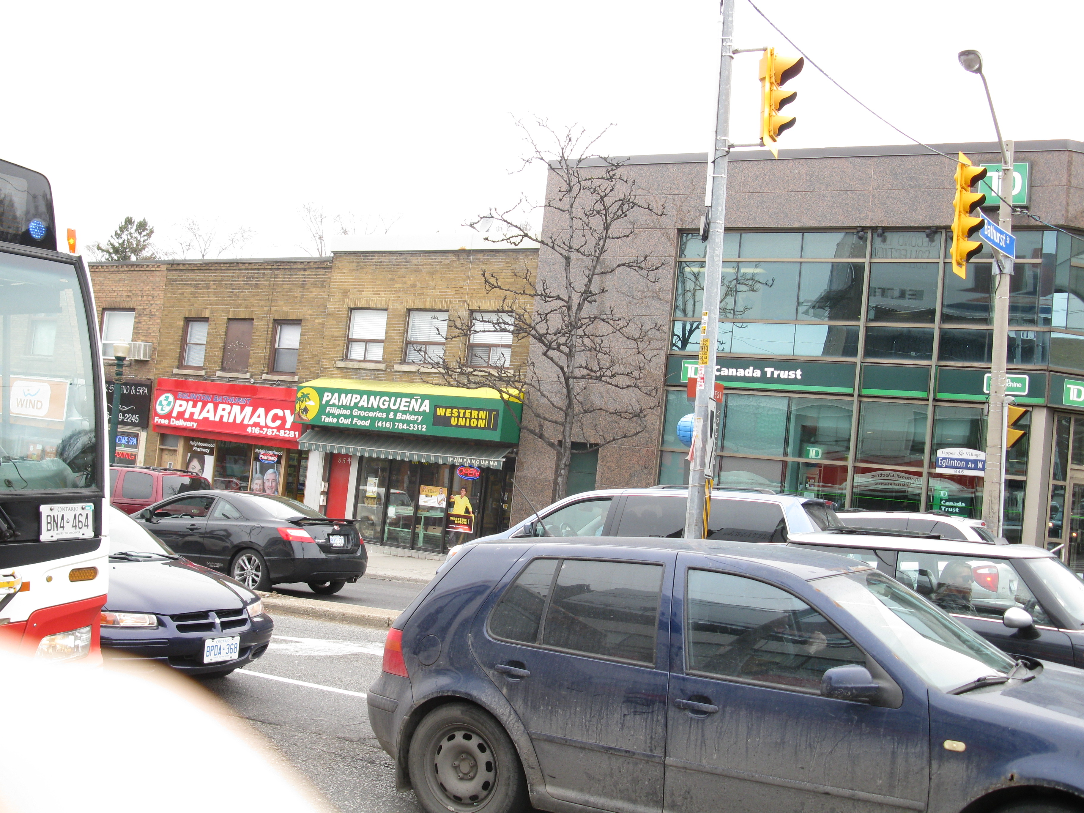 Intersection of bathurst and eglinton, 2013 04 09 -bl photo