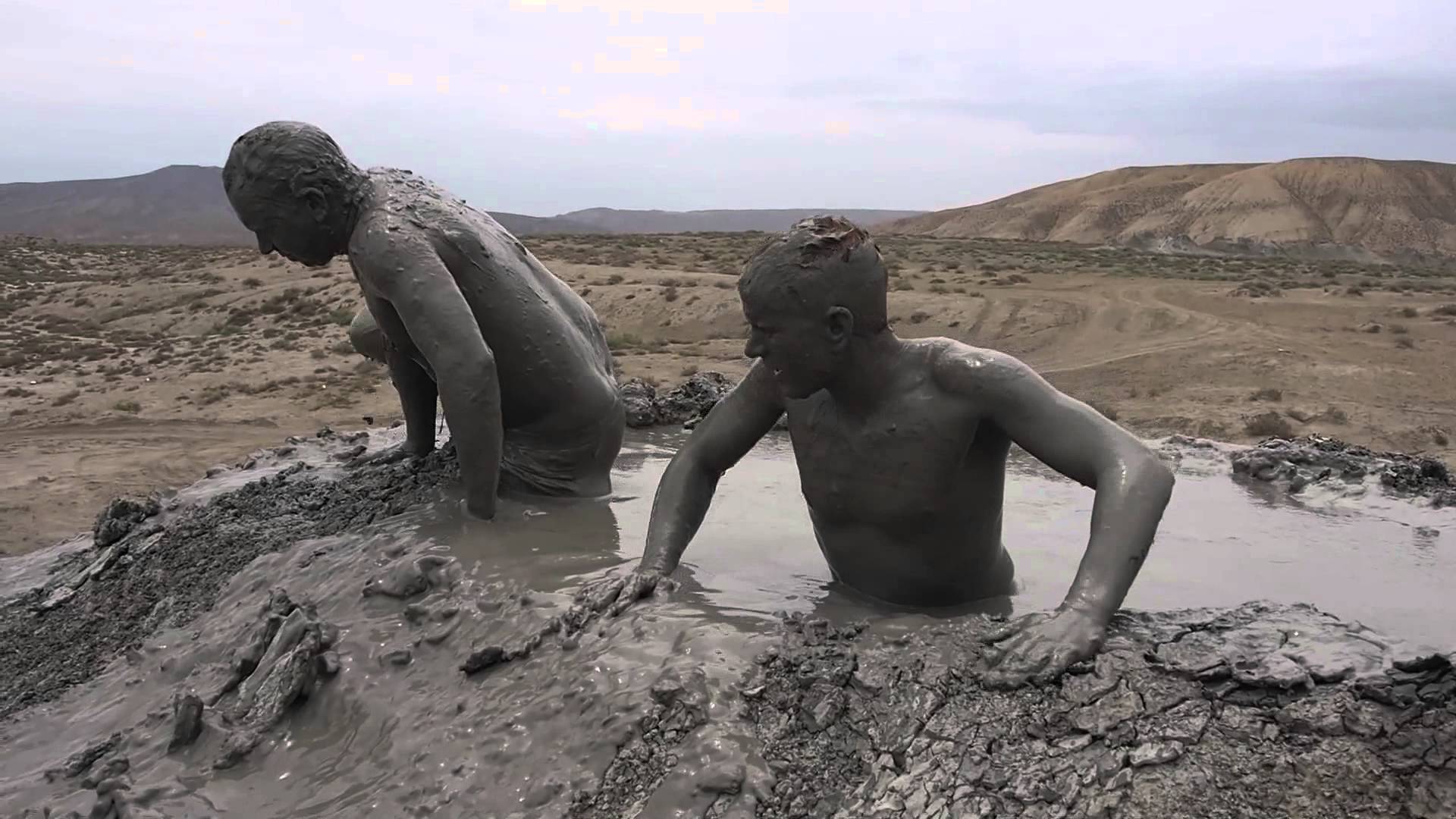 Diving into a Mud Volcano - YouTube