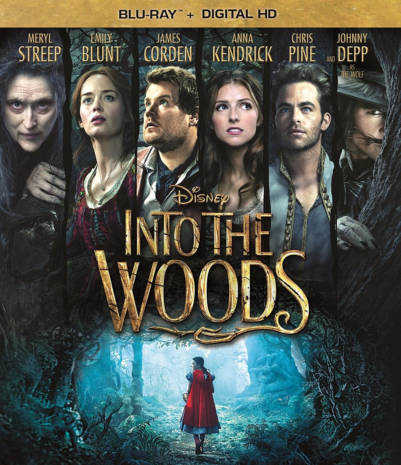 Amazon.com: Into The Woods [Blu-ray]: Meryl Streep, Emily Blunt ...