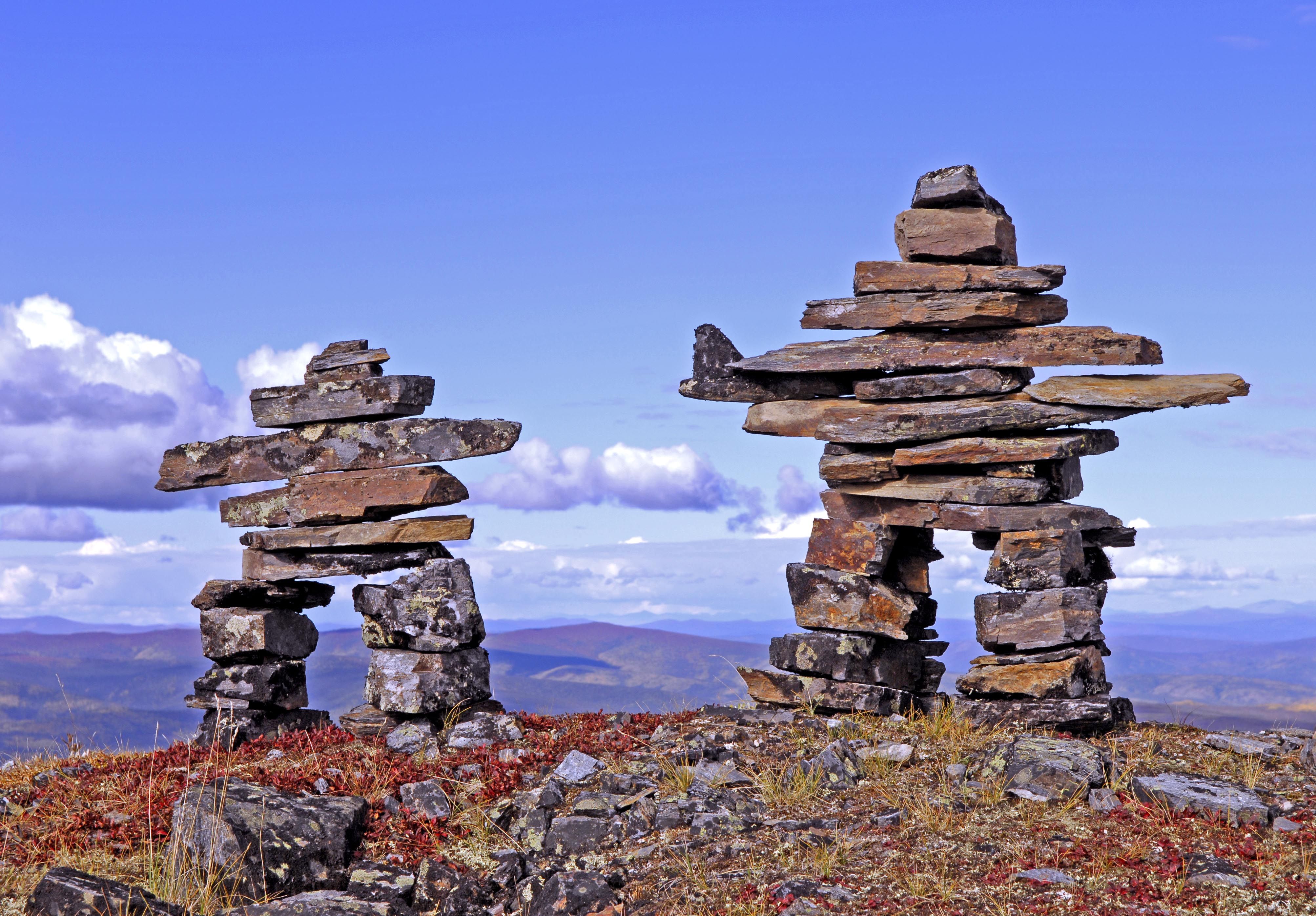inukshuk......'In the likeness of a human' in Inuit language ...