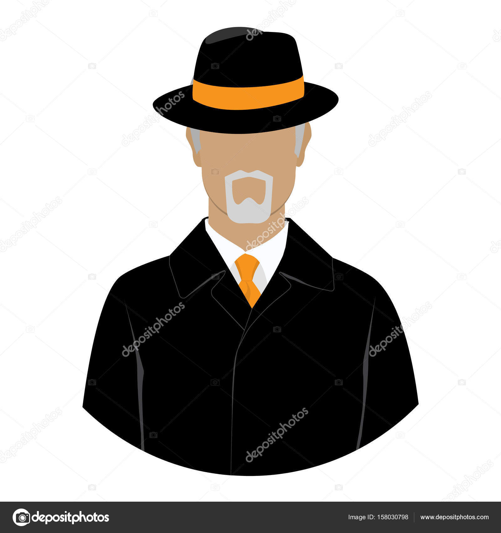 Detective avatar icon — Stock Photo © viktorijareut #158030798