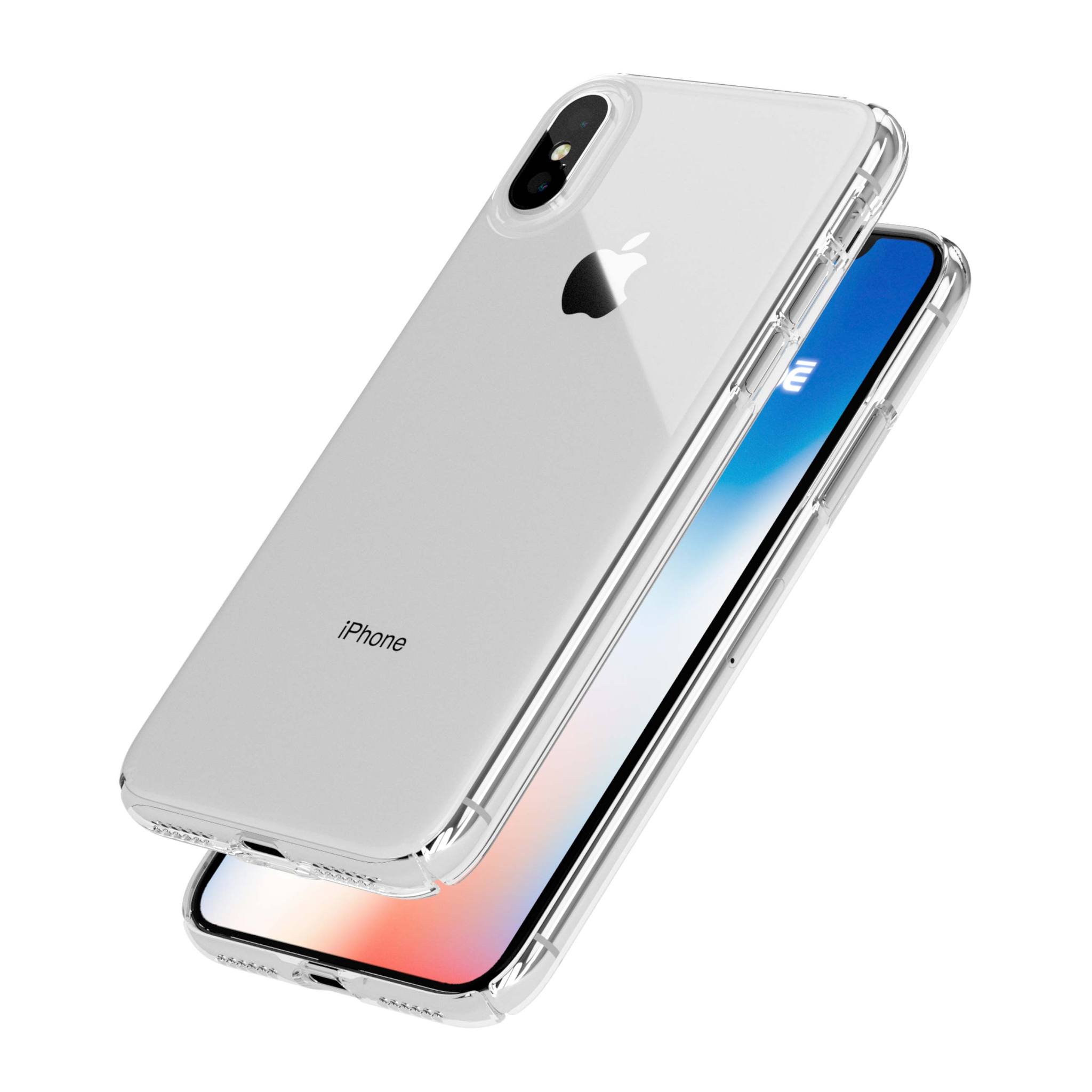 Caudabe | Lucid Clear | Ultra slim, crystal clear iPhone X case