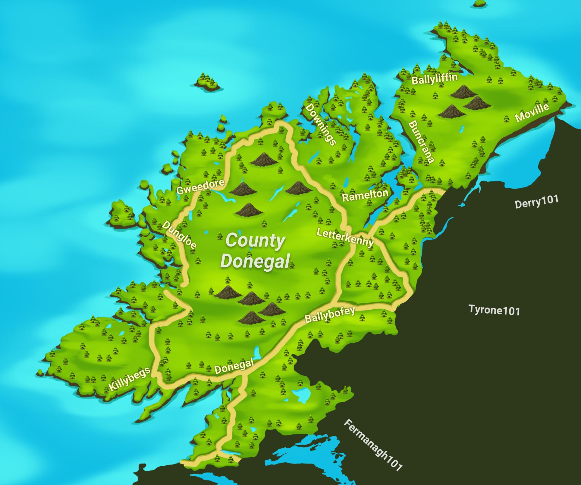 Counties of Ireland - Donegal | Ireland