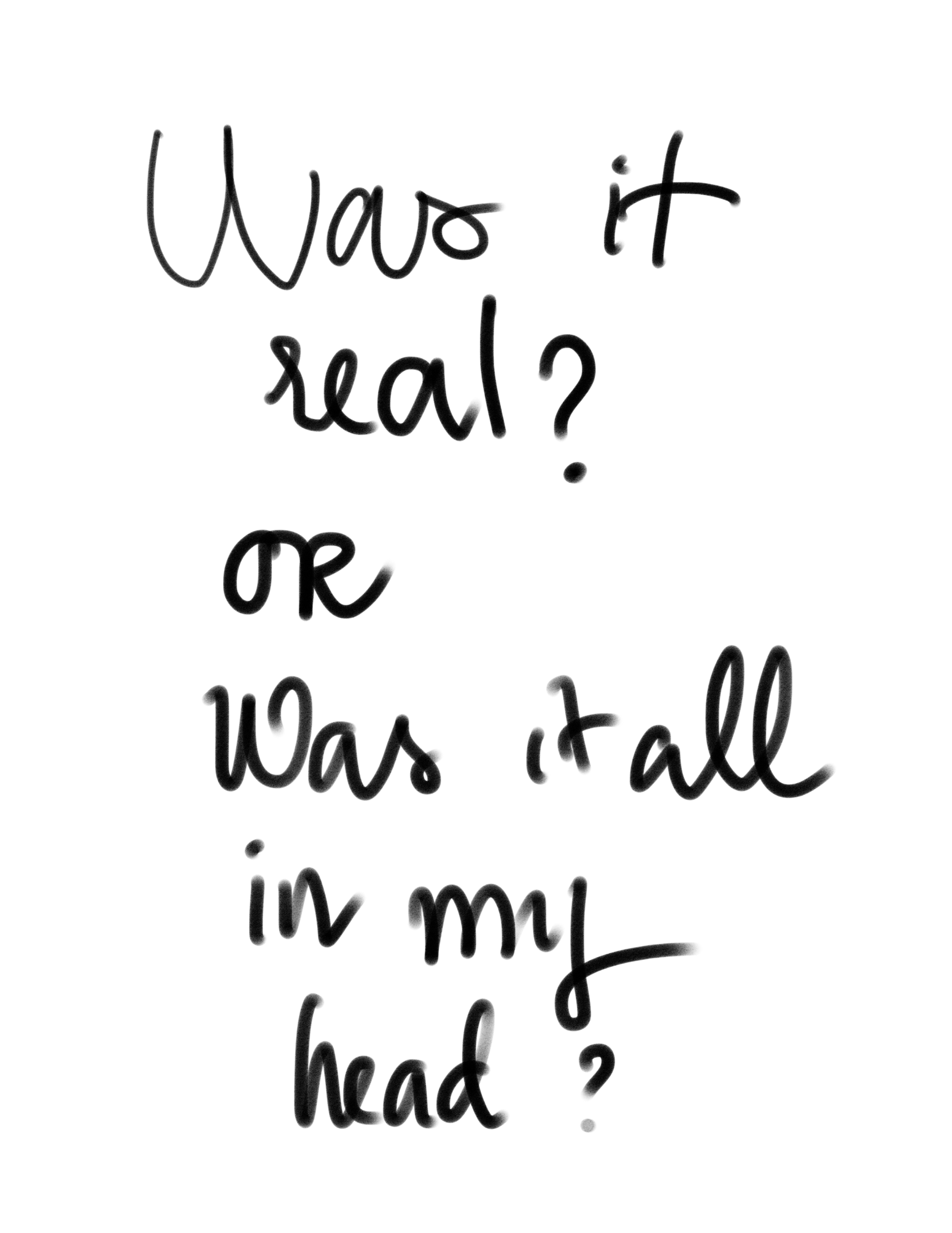 was it real or was it all in my head All in my head - Tori Kelly ...