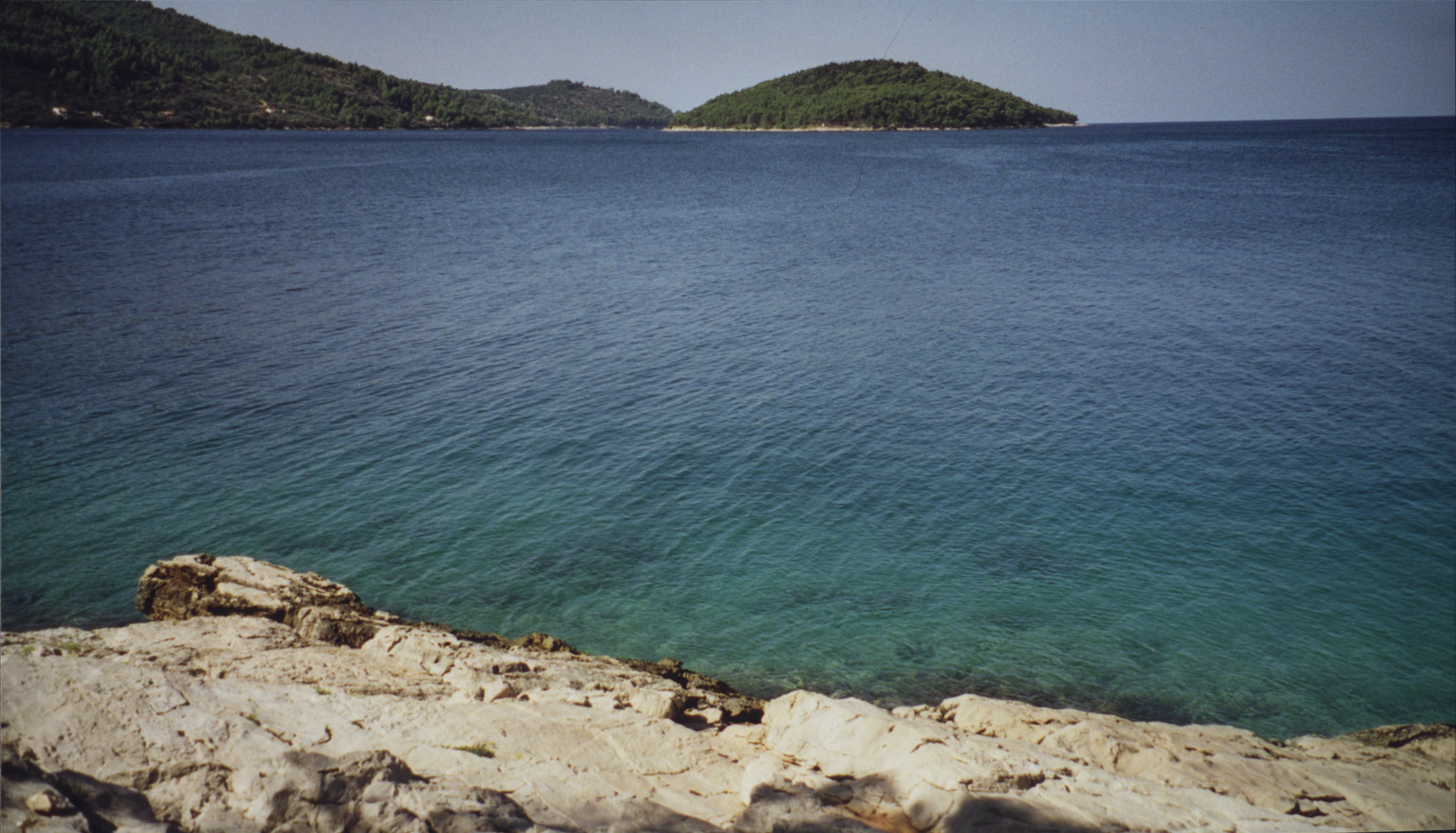 Island of vela luka, croatia photo