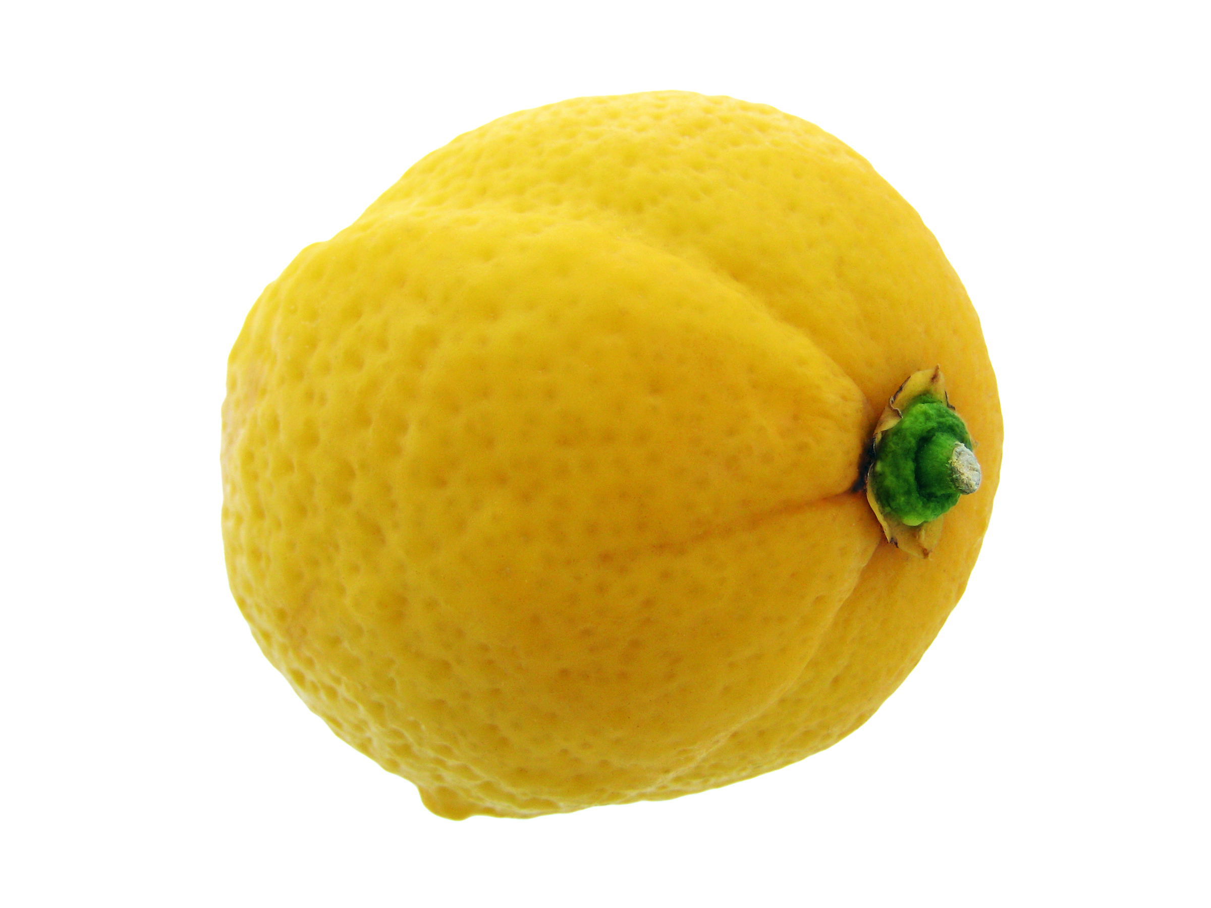 Isolated lemon photo
