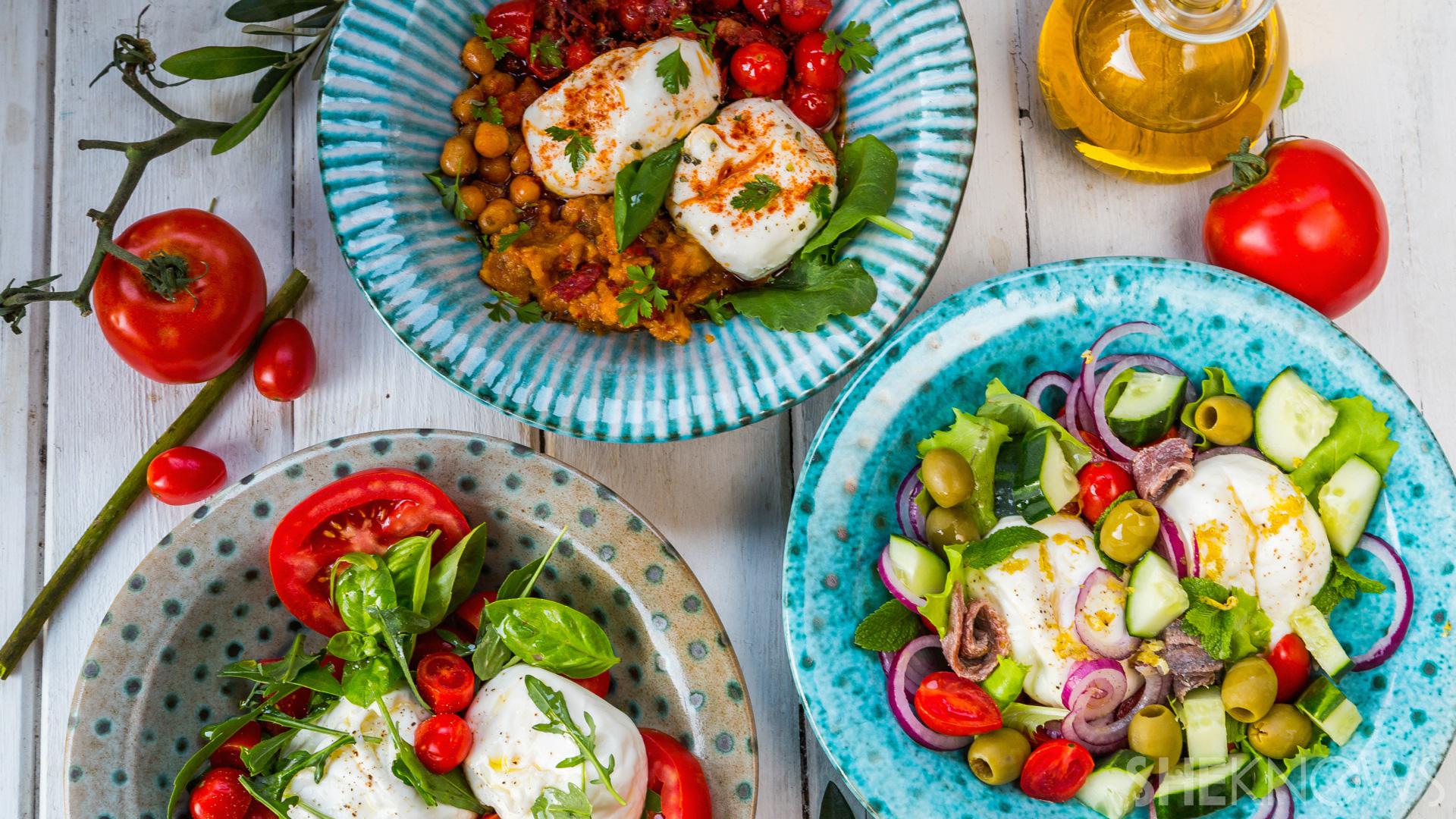 You can't resist these 3 Mediterranean-style salads with a special ...