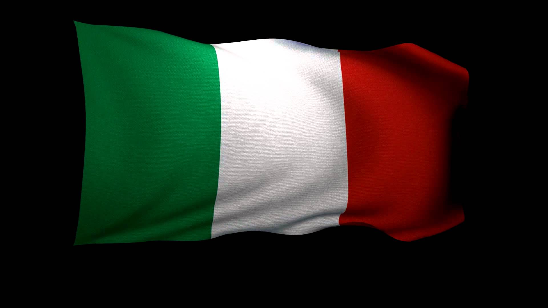 3D Rendering of the flag of Italy waving in the wind. - YouTube