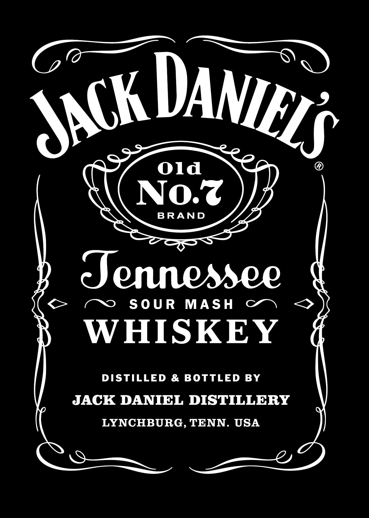 Free photo: Jack Daniels Label - Alcohol, Closeup, Drink - Free For Jack Daniels Label Template