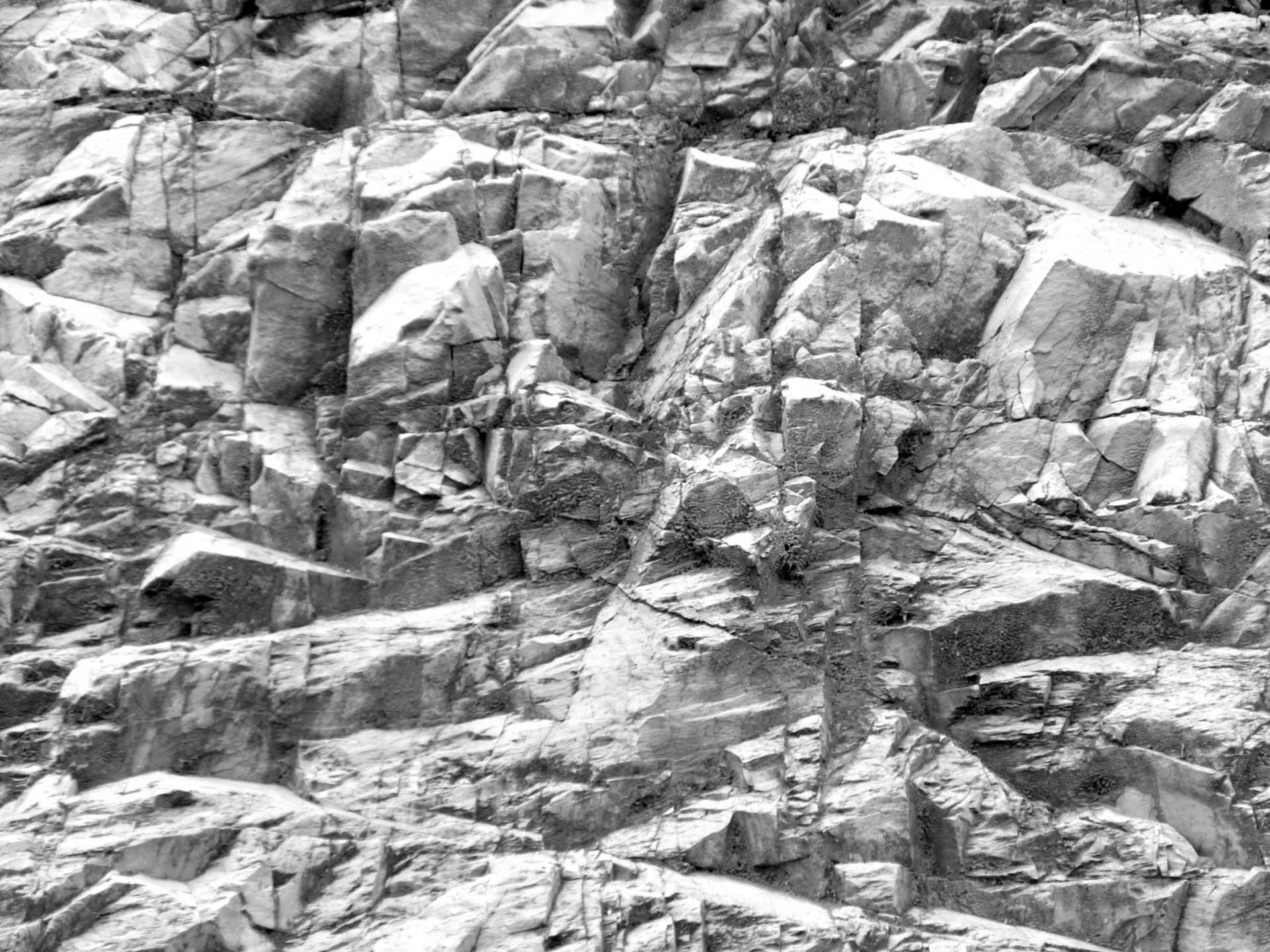Jagged Rockface Free Stock Photo - Public Domain Pictures