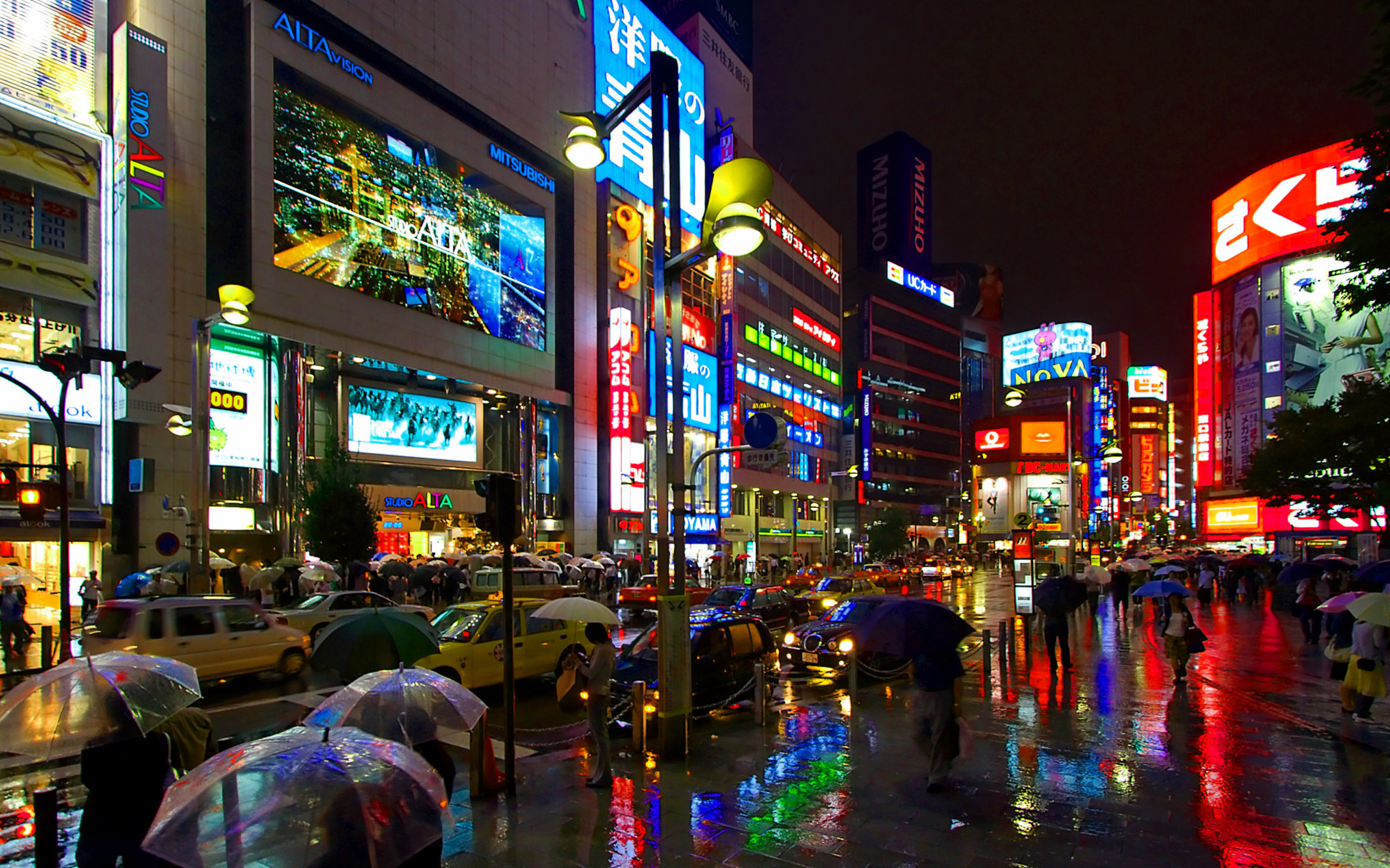 Rain In Japan City | Free Desktop Wallpapers for Widescreen, HD and ...