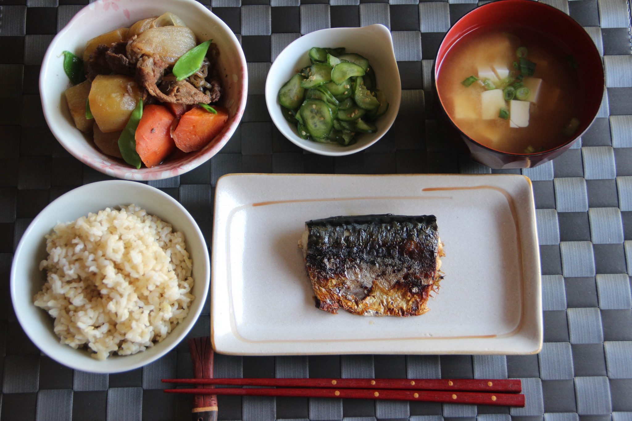 Japanese Dinner Menu 1 – Japanese Cooking 101
