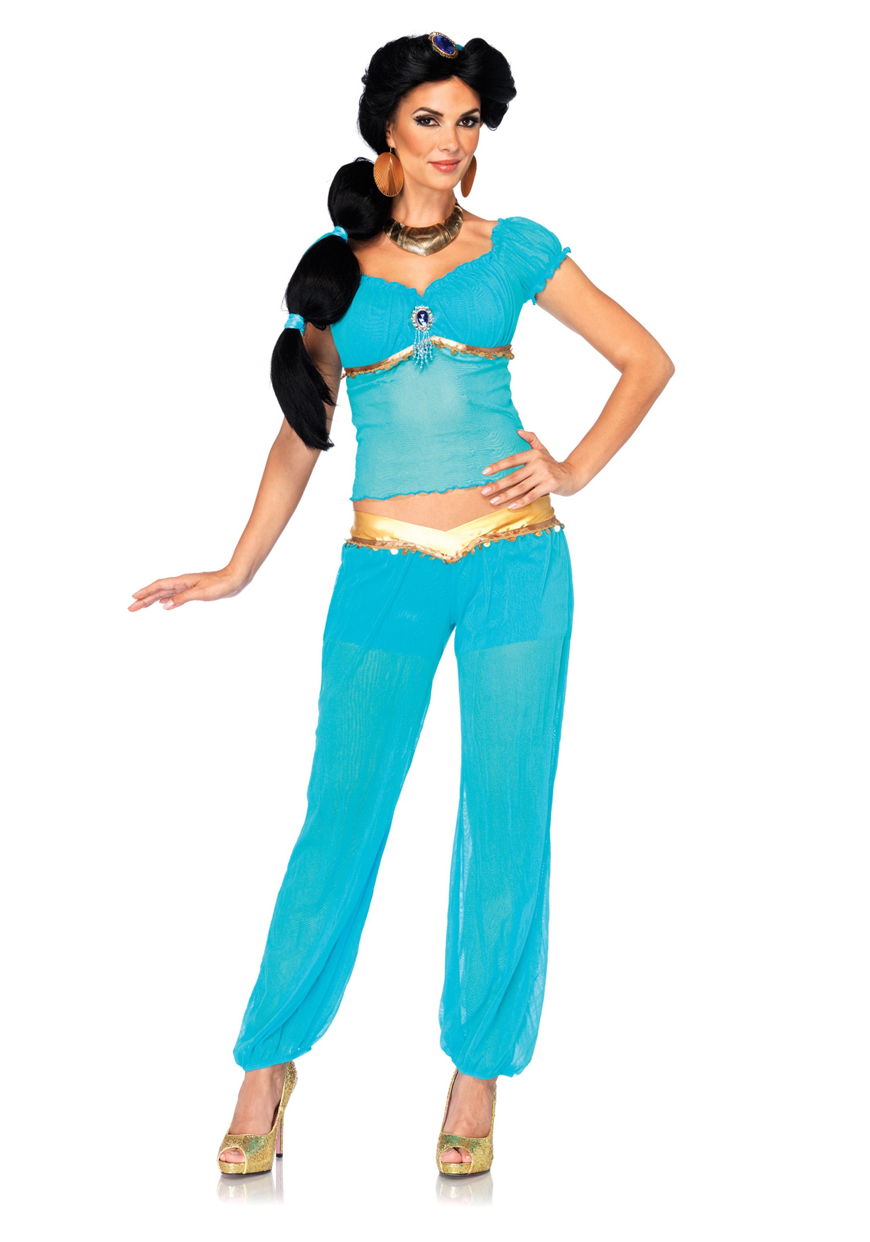 Womens Disney Jasmine Costume - Halloween Costumes