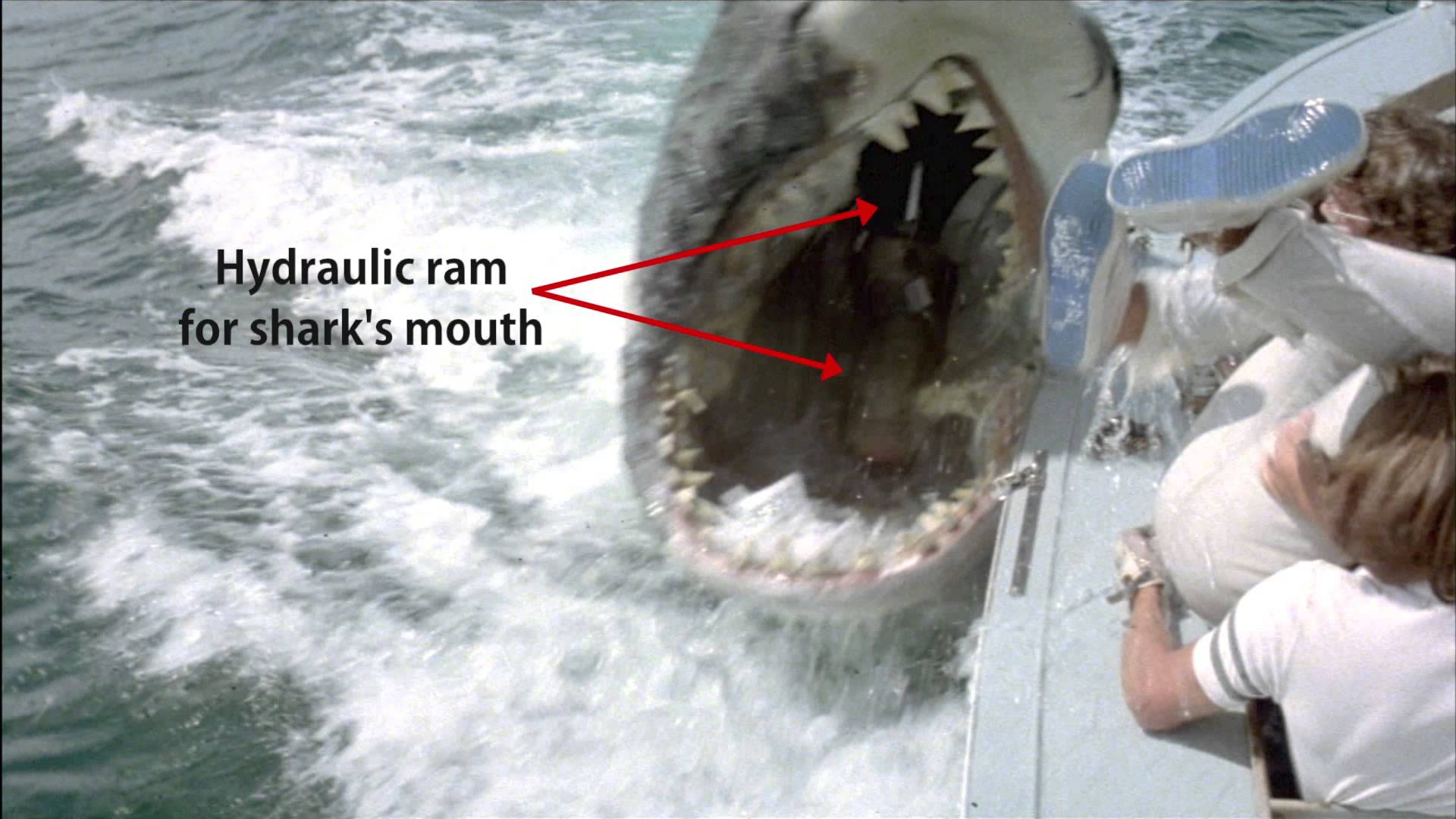 The most inept shark shot in Jaws 2 - YouTube