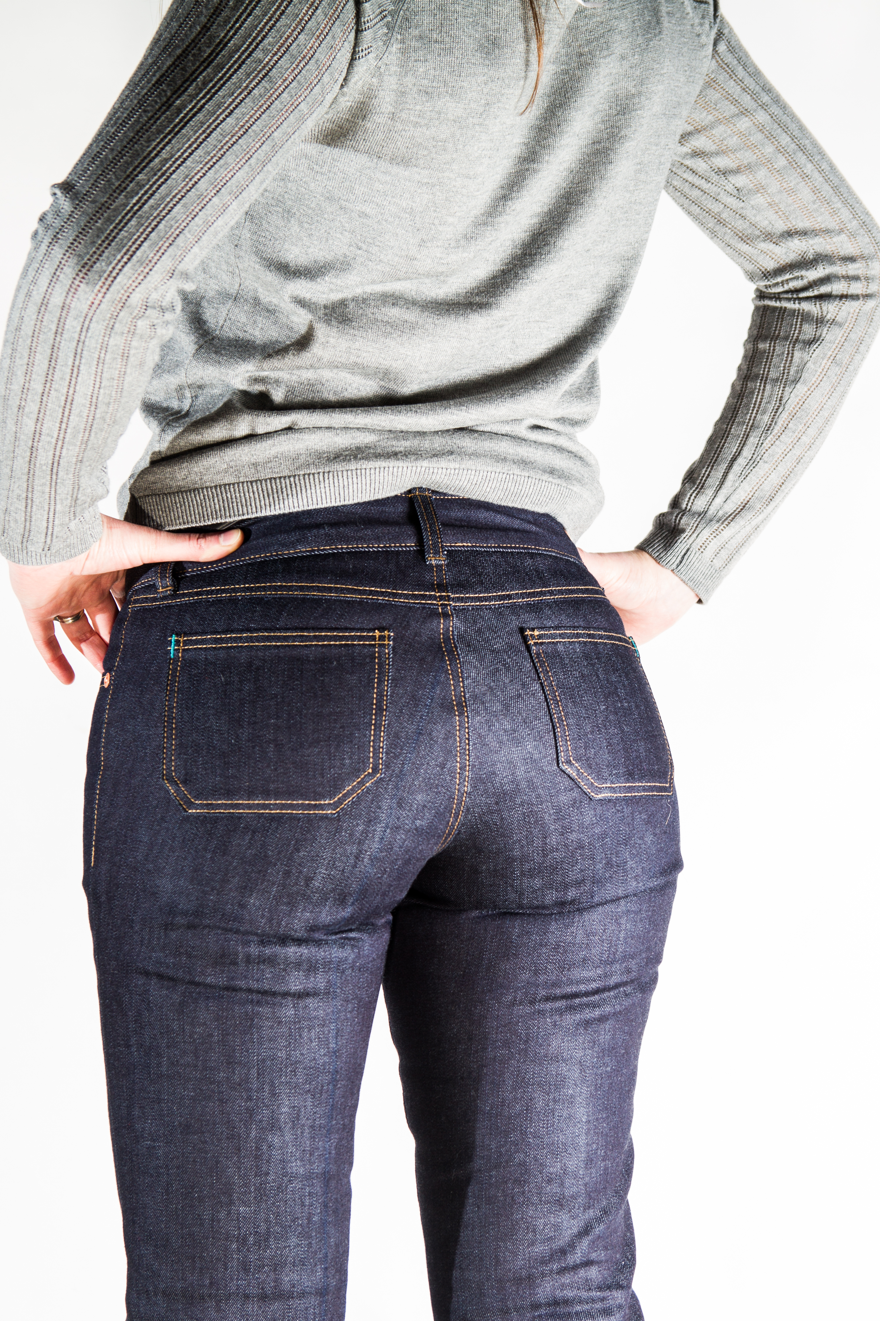 Jeans backside photo