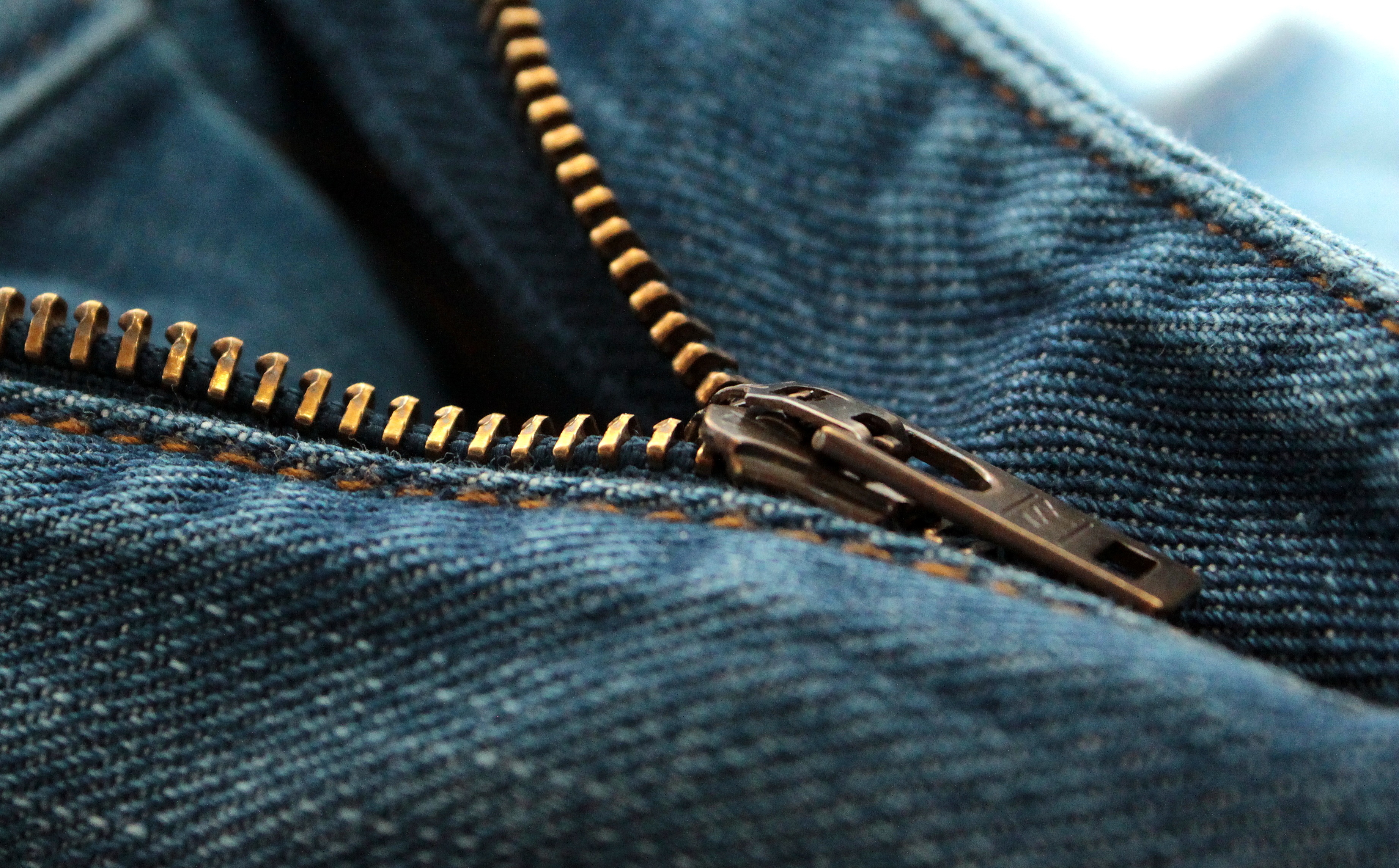 Jeans zipper photo