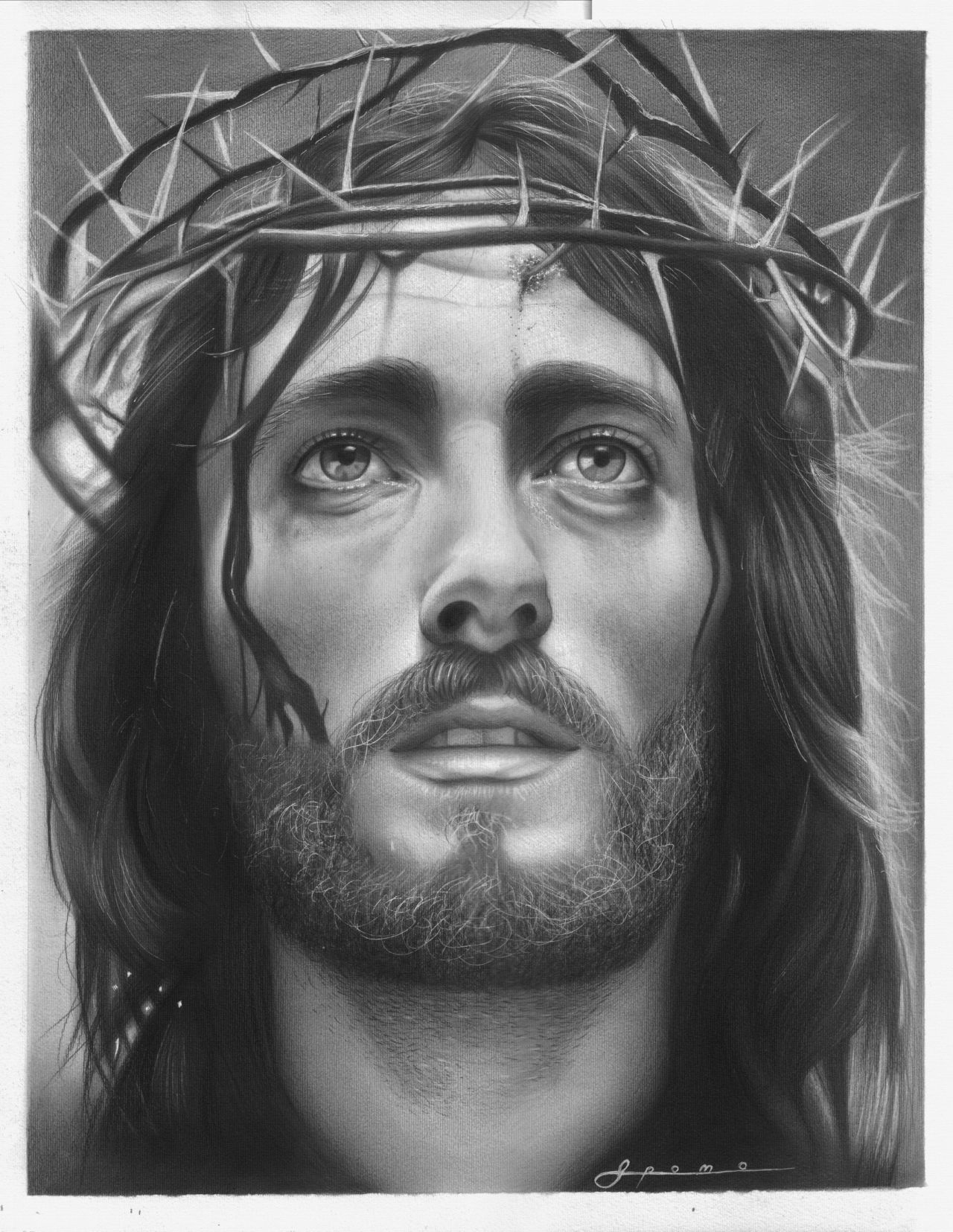 Jesus Christ Pencil drawing (Commissioned work) | Photo/Image by ...