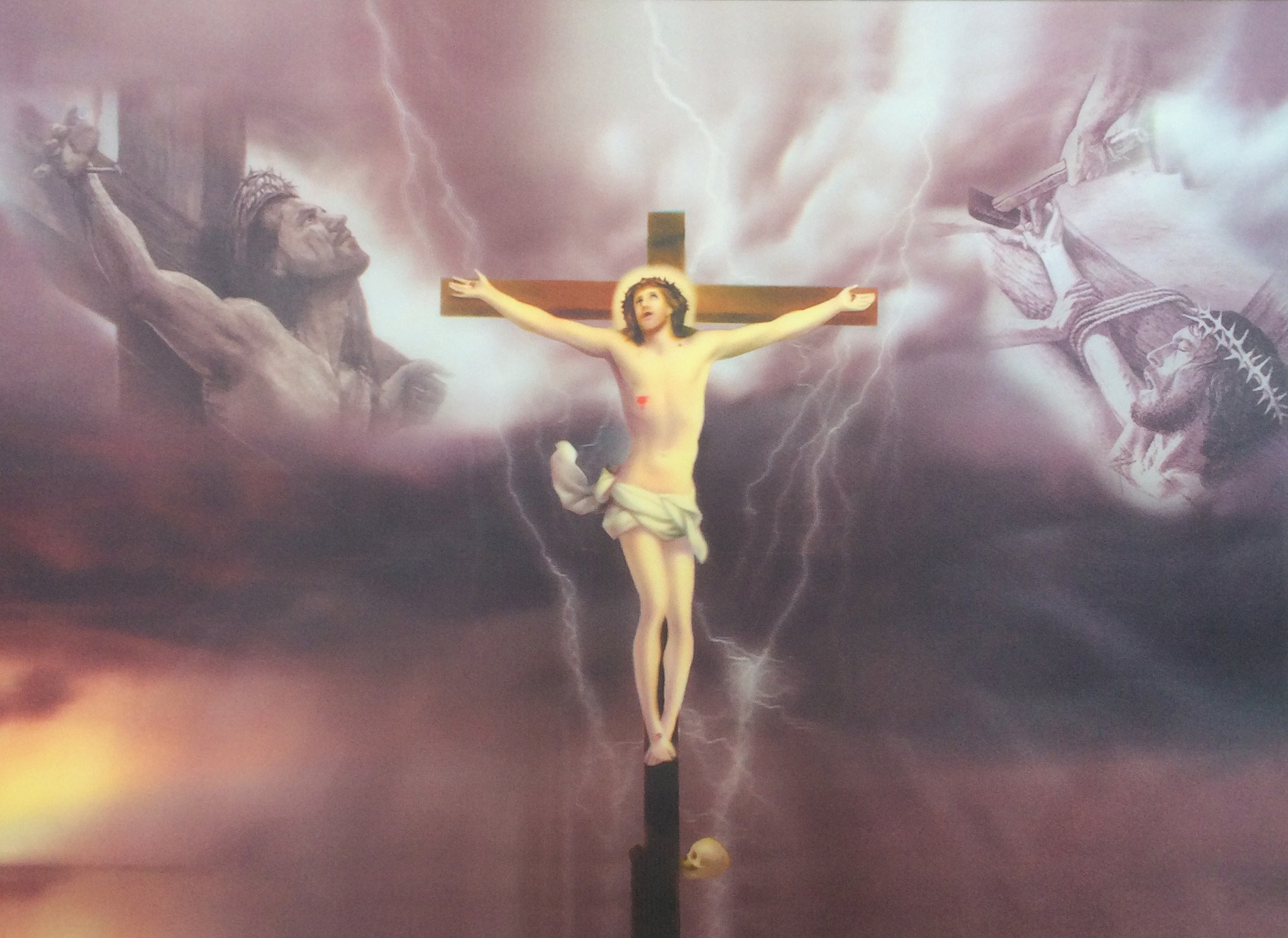 R-5 Jesus on Cross 3D Picture | 3DDDpictures.com